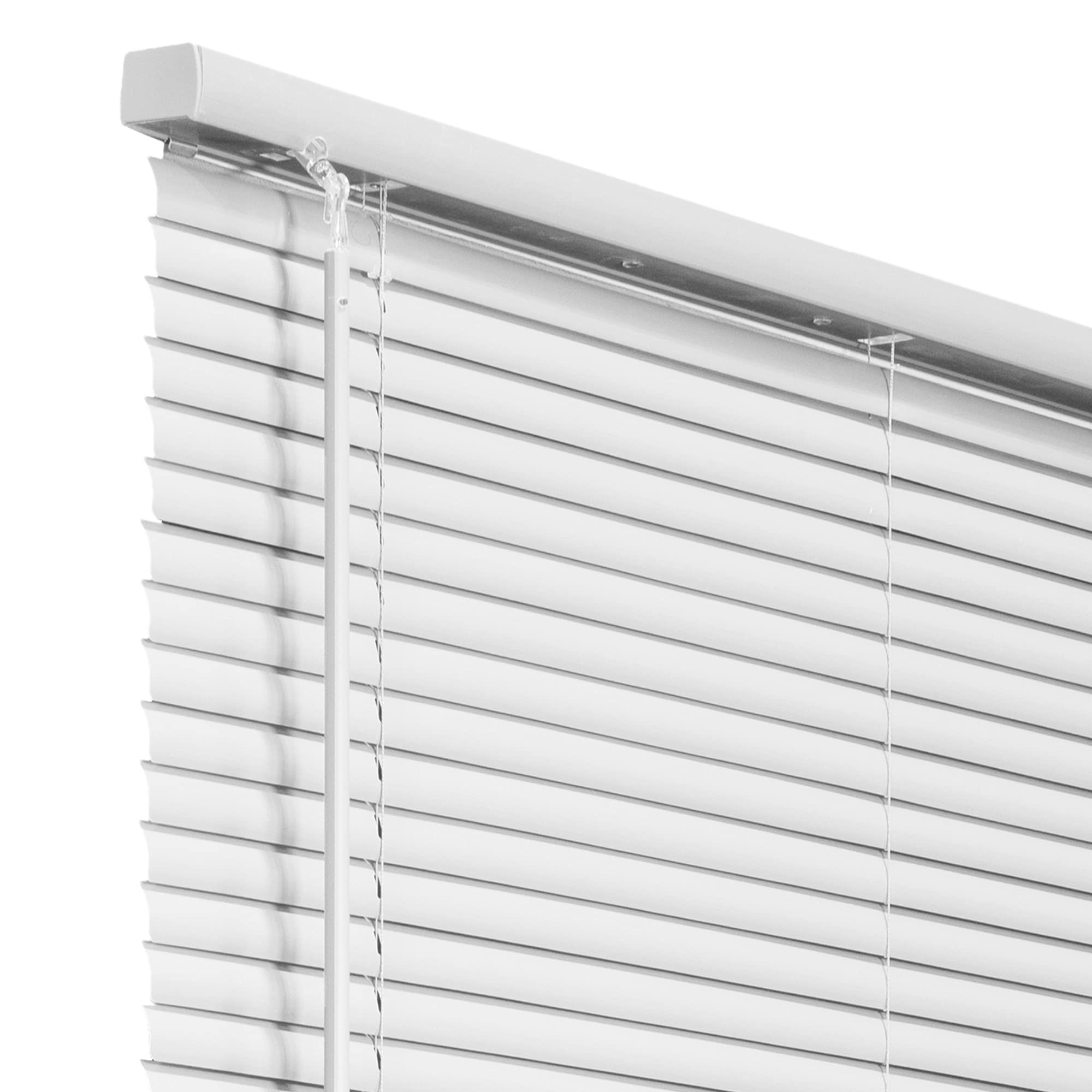 CHICOLOGY Blinds for Windows, Midnight White (Blackout), 81 cm W x 121 cm H