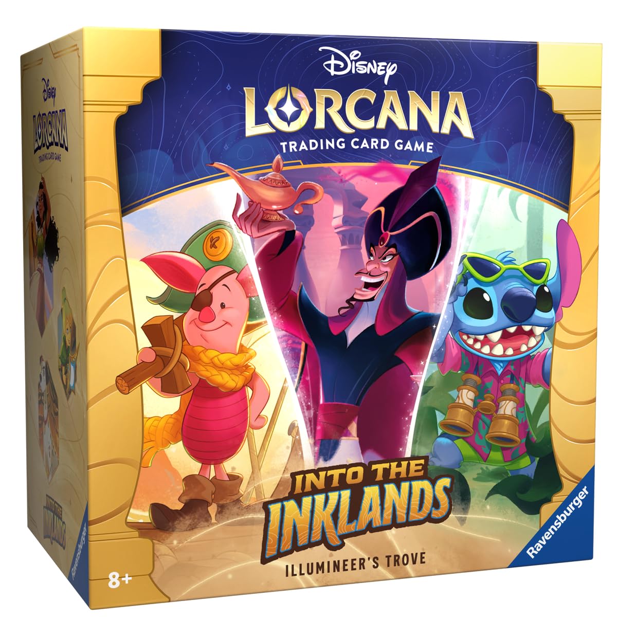 Ravensburger Disney Lorcana TCG: Into the Inklands Trove | Secure Card Storage | Original Artwork | Comprehensive Guide | Booster Packs Included