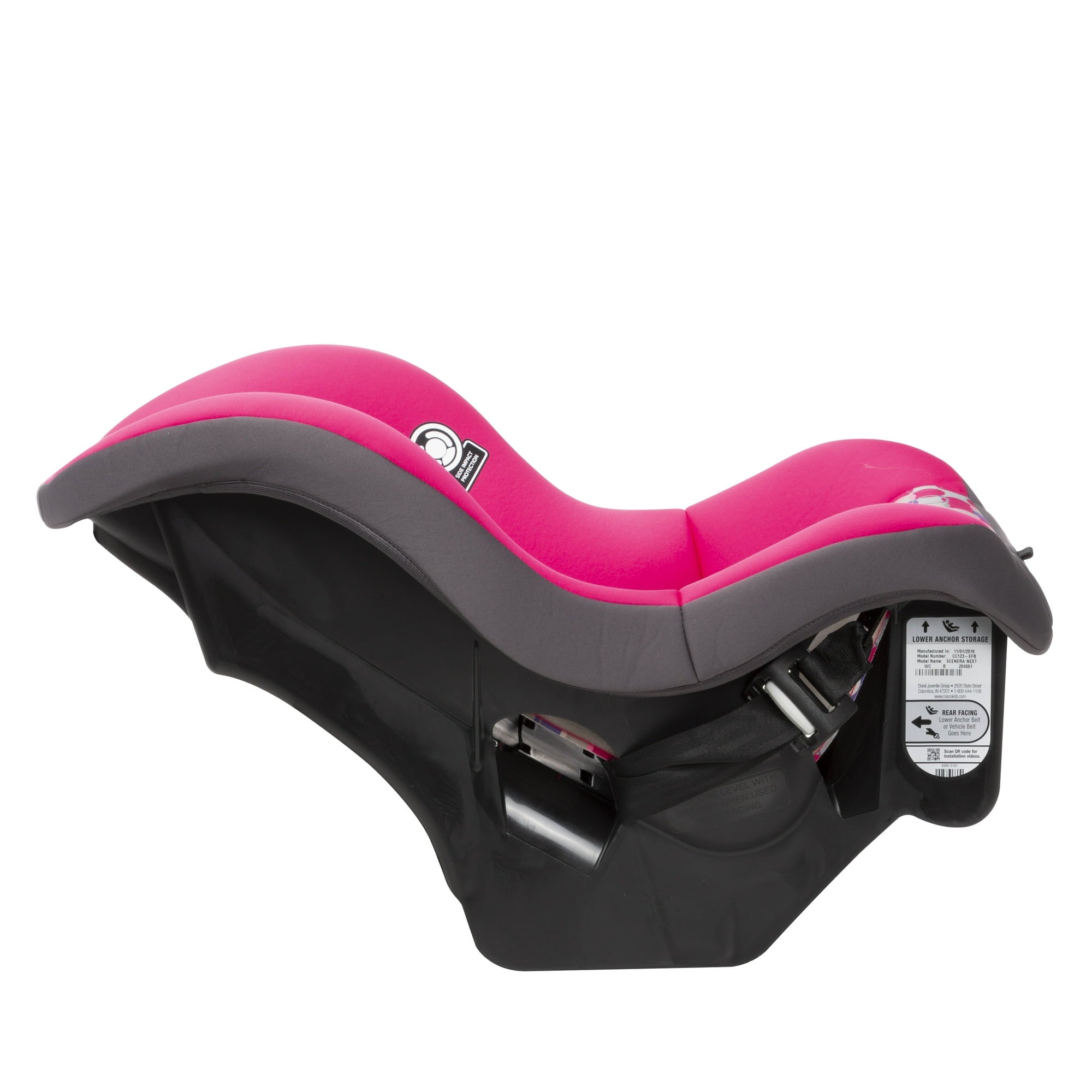 Cosco Kids Scenera NEXT Convertible Car Seat, Bauble, Infant & Toddler, Unisex