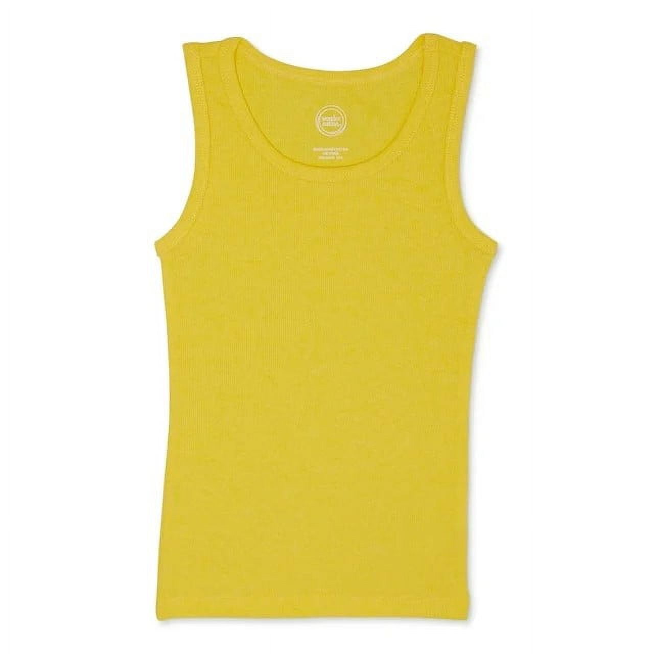 المقاس: M (7/8) - Wonder Nation Girls Kid Tough Tank Top، عبوة من 6 قطع