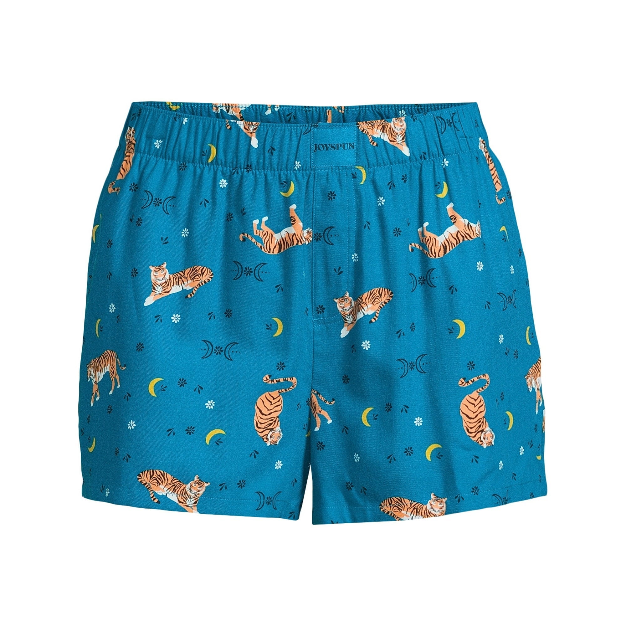 المقاس: S(4-6) - شورت بوكسر بيجامة نسائي منسوج من Joyspun