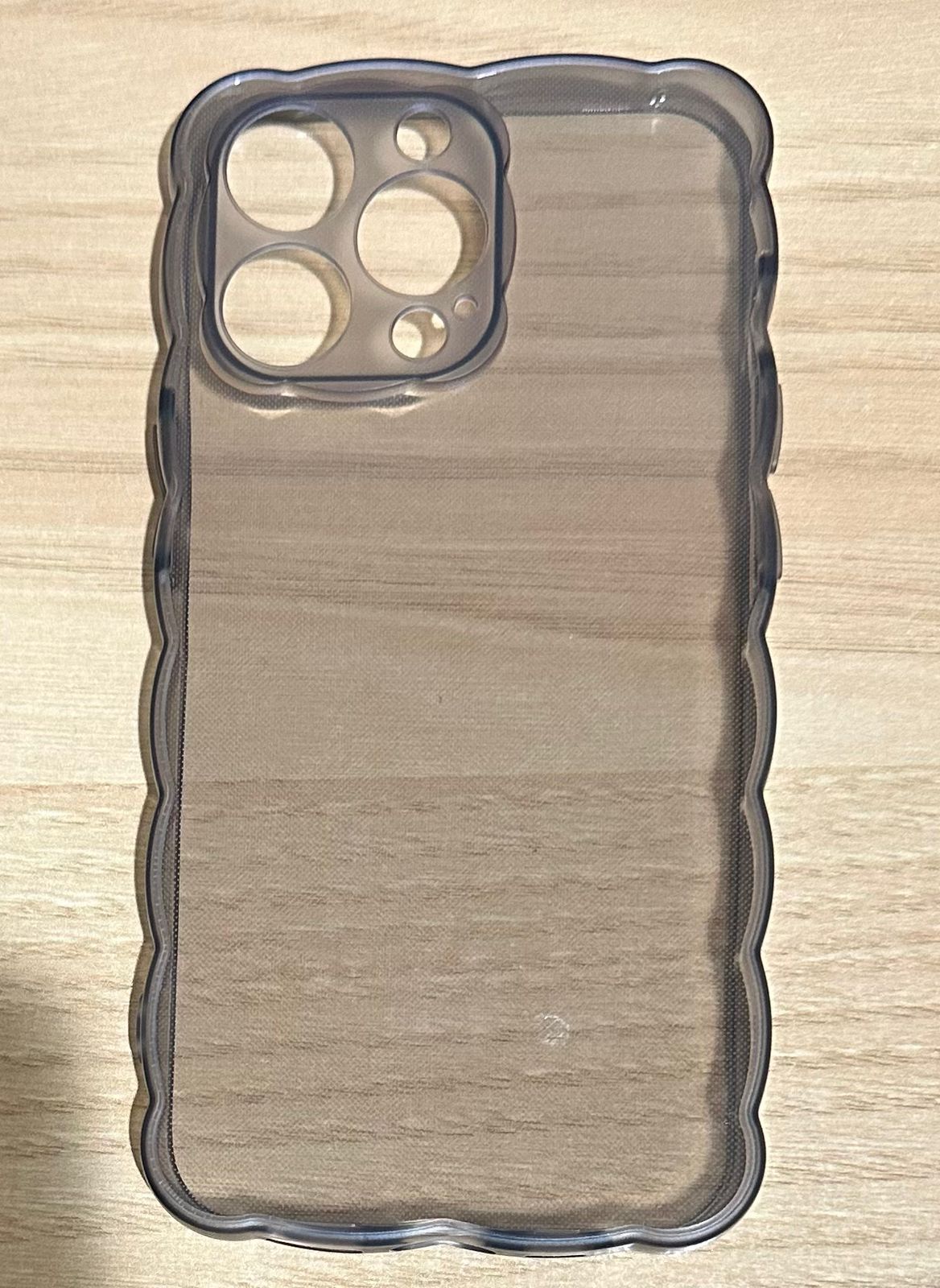 Curley cute iPhone 13 pro clear cover