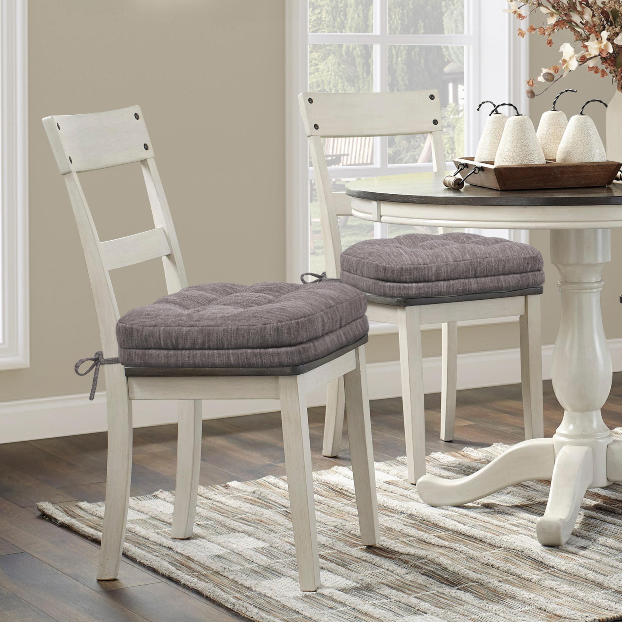 Shinnwa Chair Cushions for Dining Chairs Set of 4