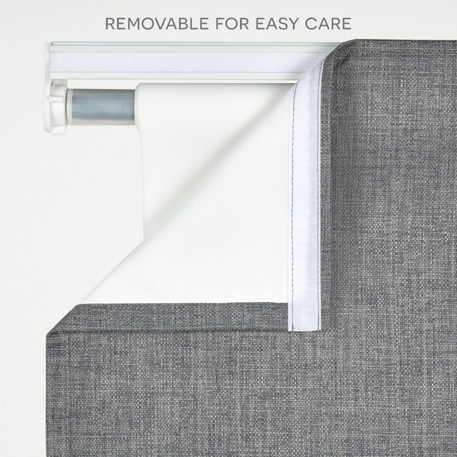 ستارة رومانية معتمة بالكامل من ريكاردو إكسكلوسيف هوم، 86.36 × 162.56 سم، لون أسود