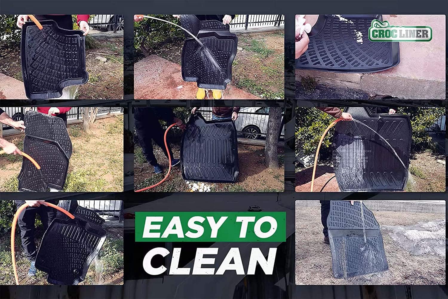 Croc Liner All Weather Cargo Liners Compatible with (Volvo XC-40/2019-2023)