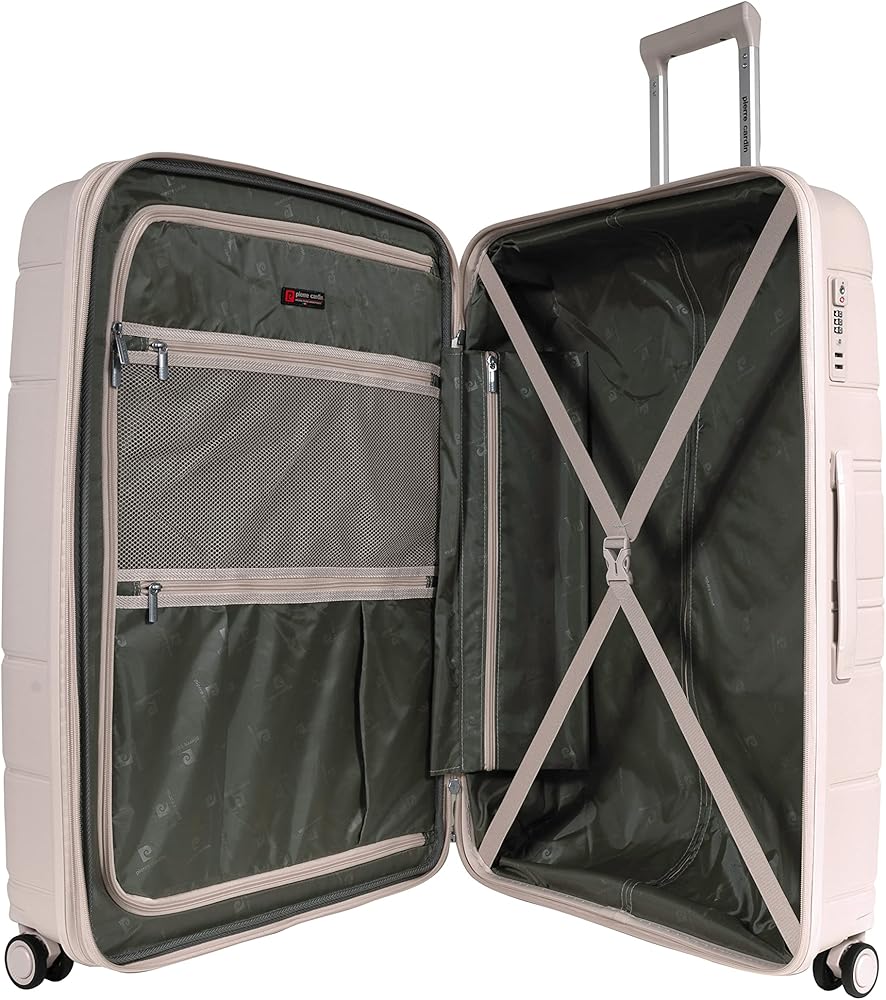 Pierre Cardin Champagne Travel Bag set of 4 (14"20"24"28)