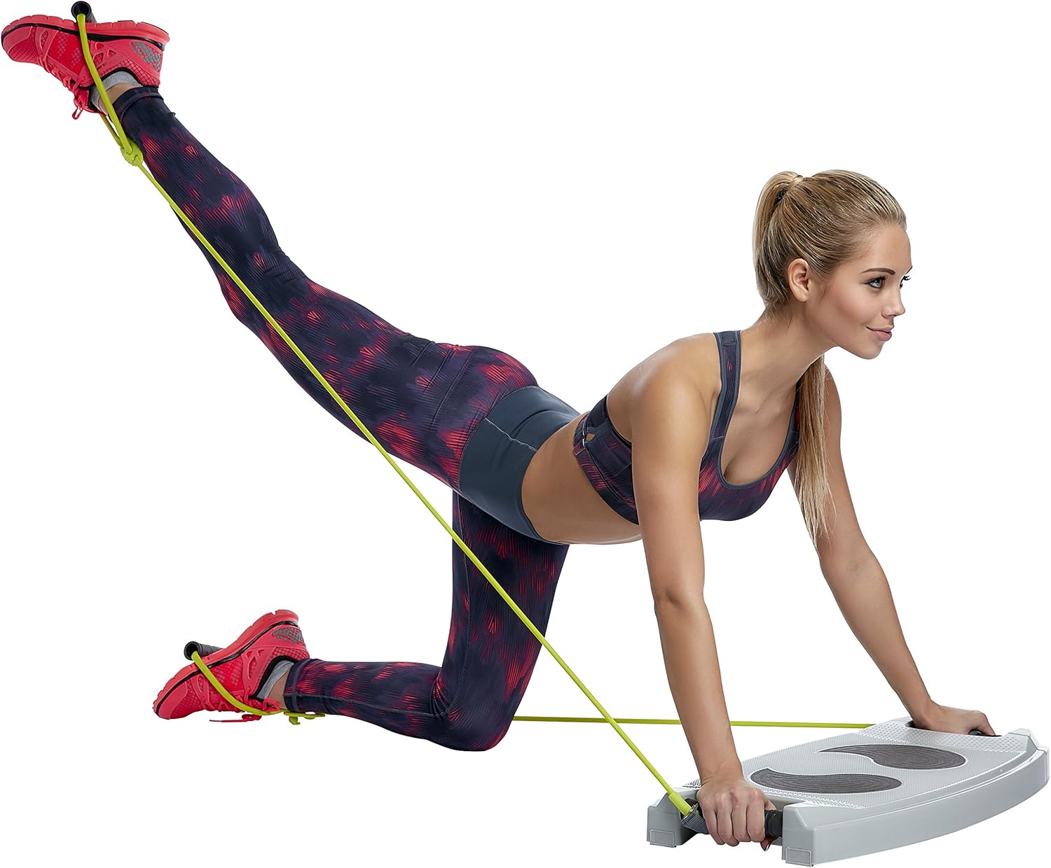 جهاز نحت الجسم مع دي في دي (ستيببر) مقاس واحد