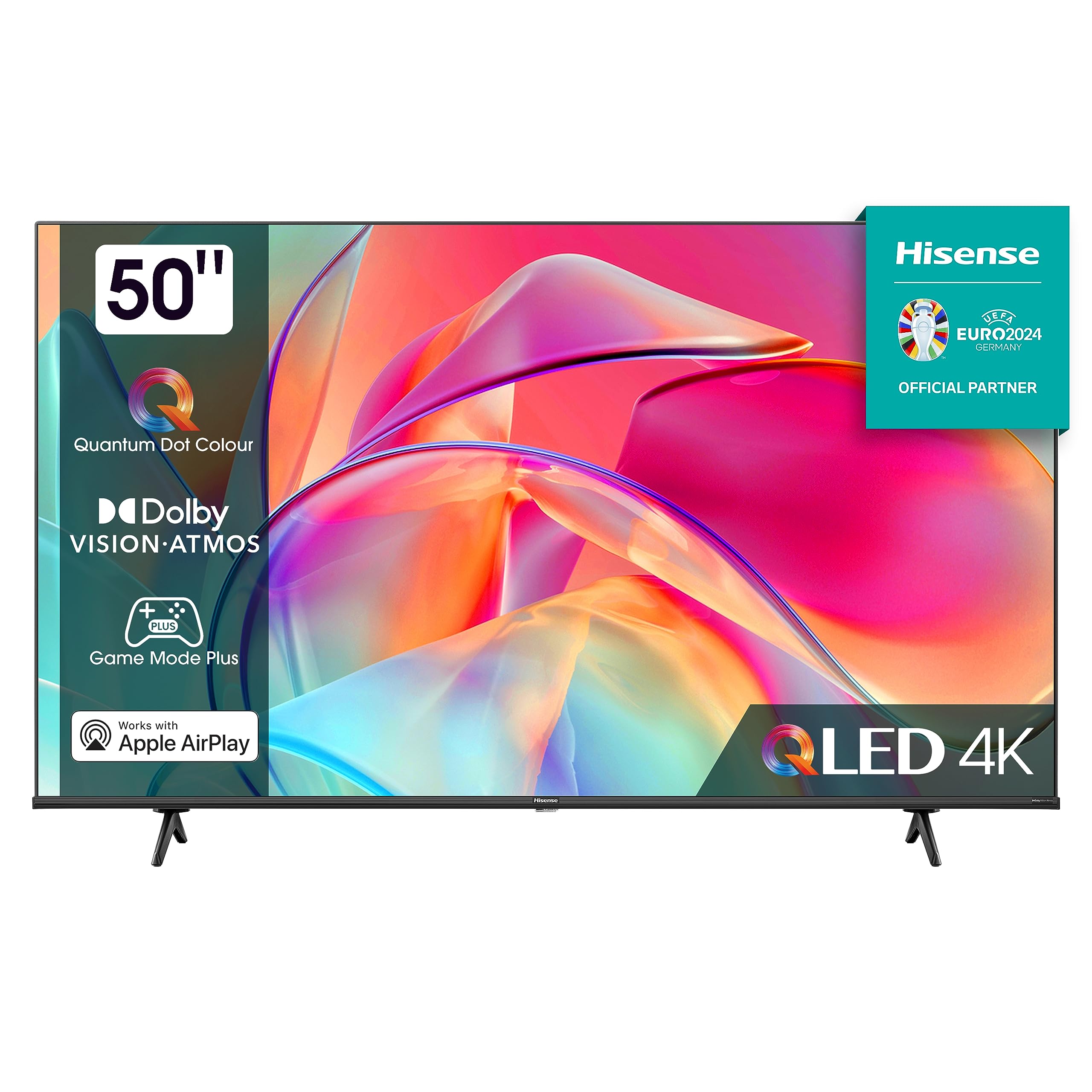 HISENSE QLED Smart TV, 50 Inch E7K with Quantum Dot Colour