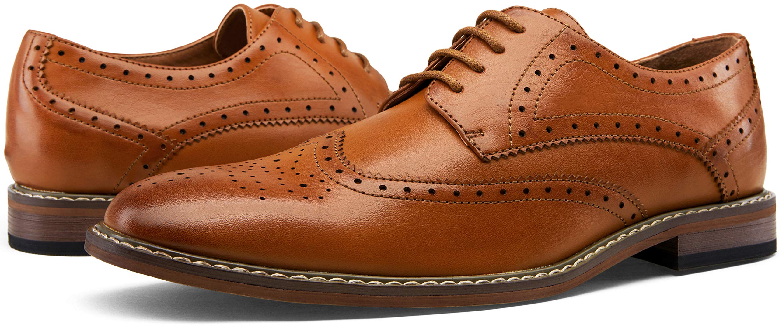 SIZE 49 - Vostey Men's Dress Shoes Oxford Shoes Formal Dress Shoes for Men Business Derby Shoes