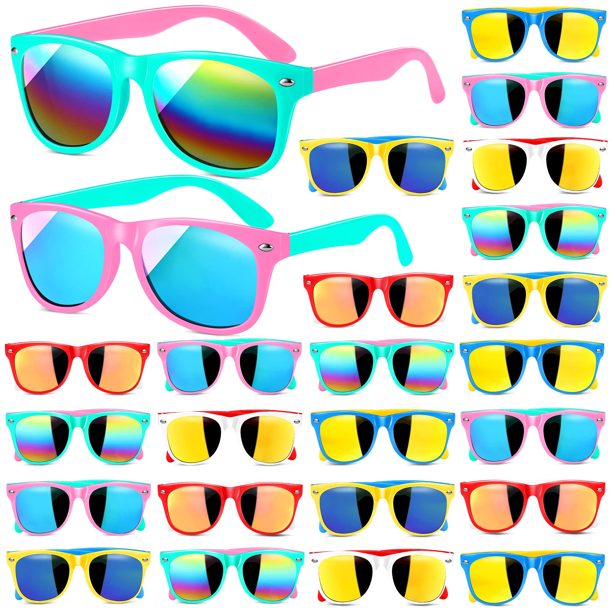 GINMIC Kids sunglasses bulk, Kids Sunglasses Party Favor 24 PCS