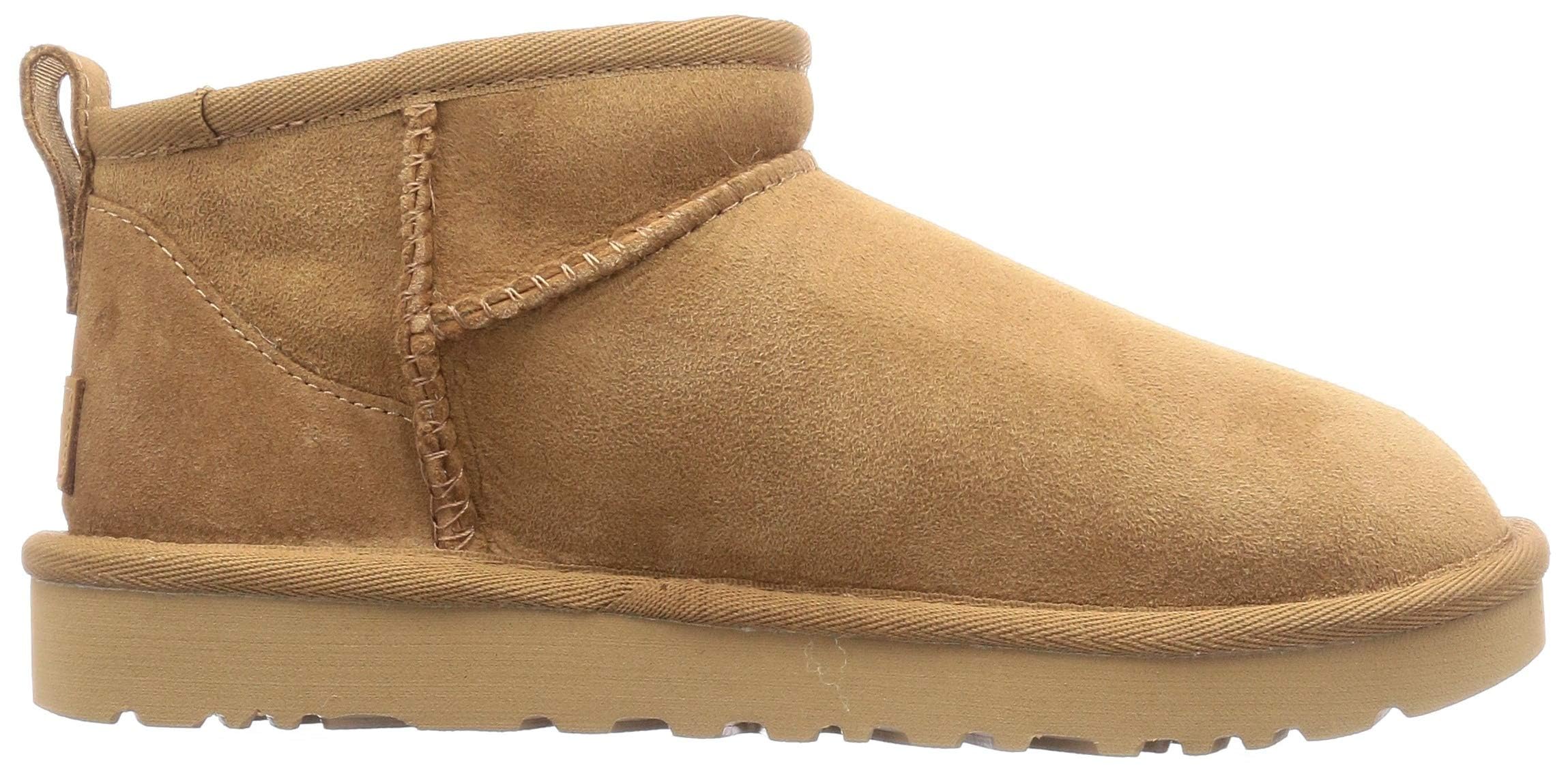 SIZE: 38 - UGG Women's Classic Ultra Mini Ankle Boot