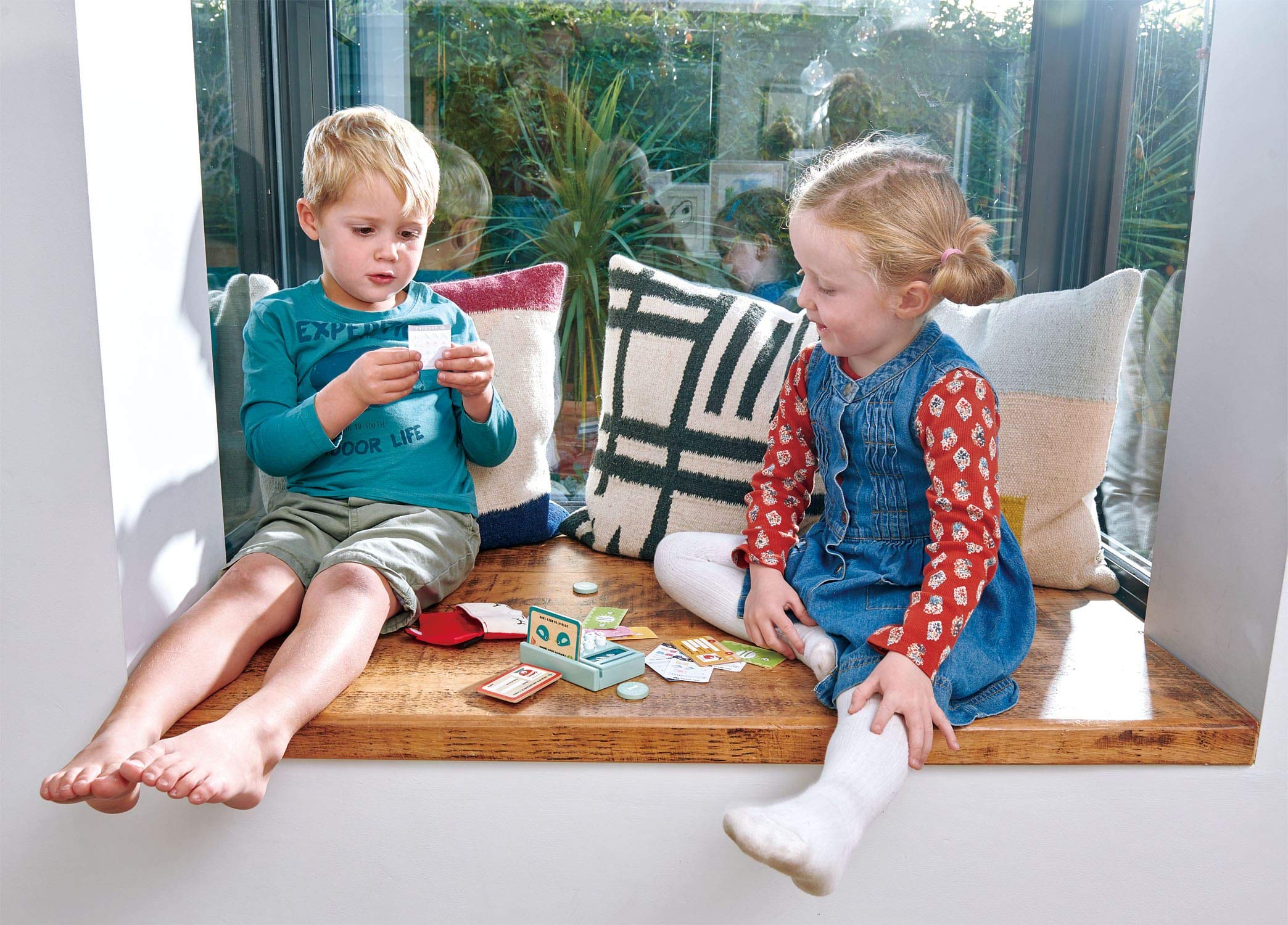 Tender Leaf Toys - Play Pay Pack - A Comprehensive Cash Register Play Set for Kids - Creative and Imaginative Fun Play for Age 3+