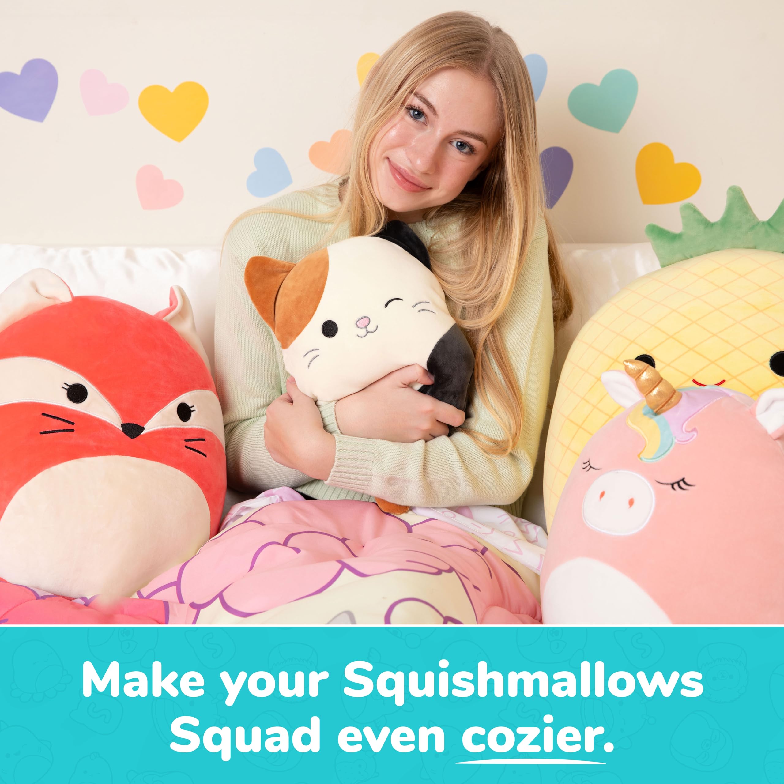Squishmallows Cam Heating Pad - Heating Pad for Cramps by What Do You Meme?® Gift for Teens