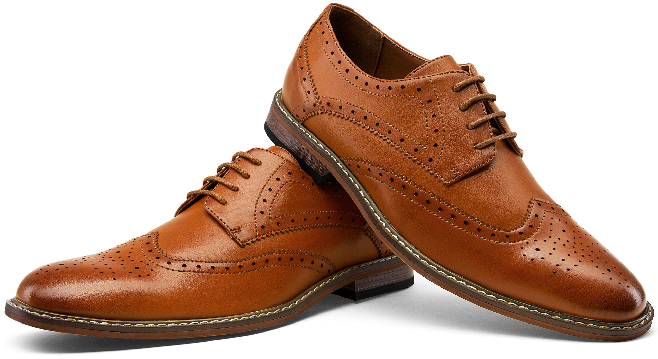 SIZE 49 - Vostey Men's Dress Shoes Oxford Shoes Formal Dress Shoes for Men Business Derby Shoes