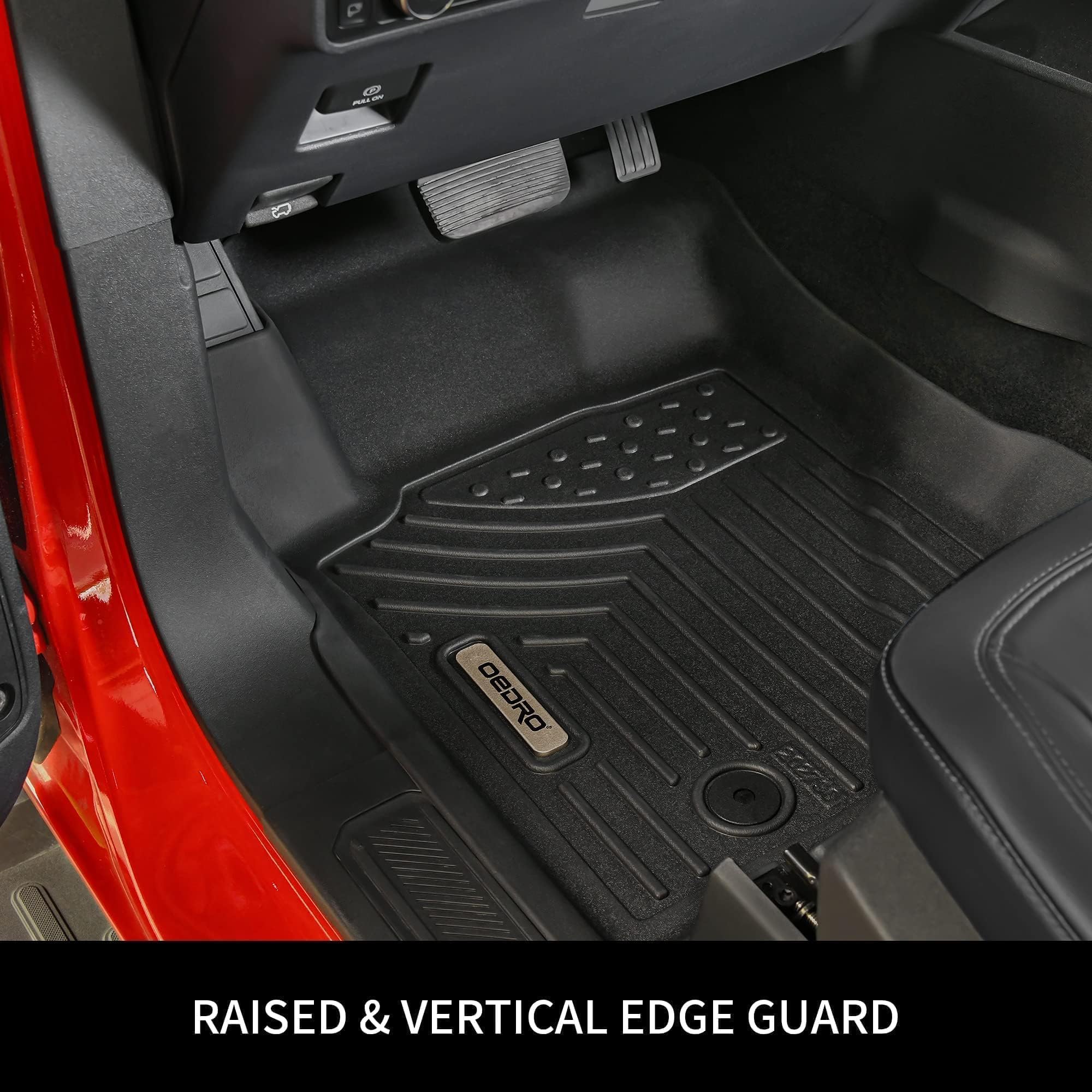 OEDRO Floor Mats Fit for 2015-2024 Ford F-150 Super Cab