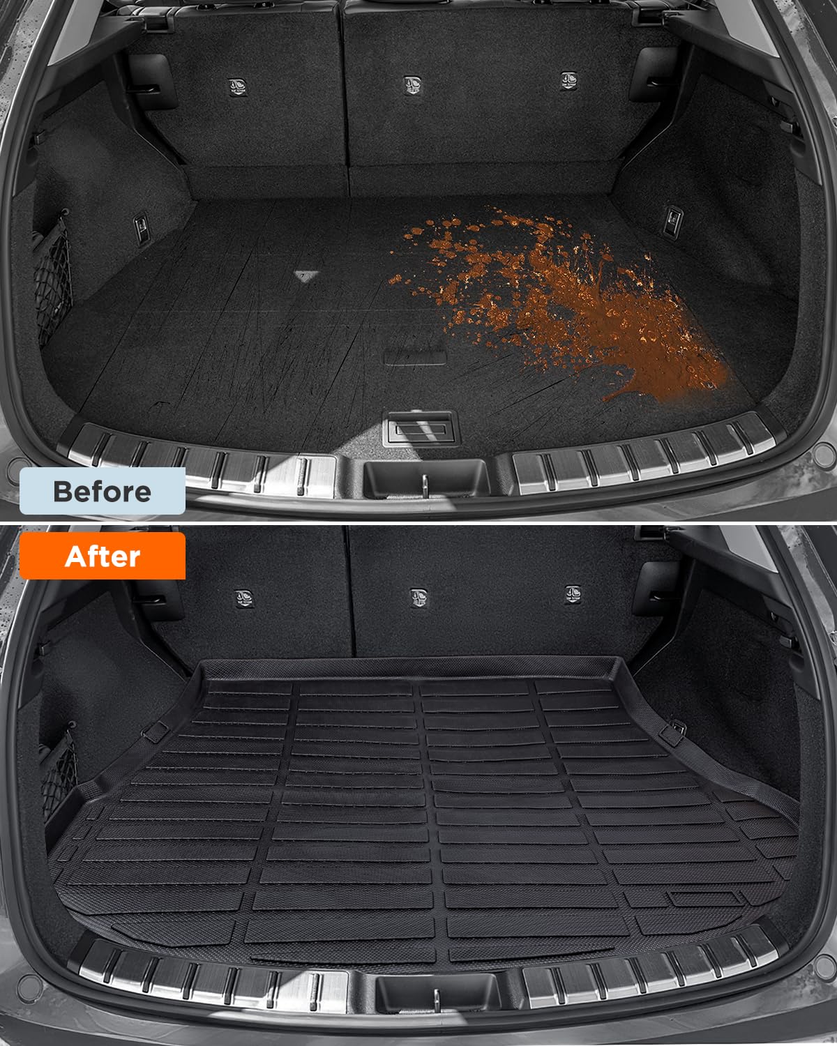 سجادات أرضية لسيارة لكزس NX موديلات 2025 و2024 و2023 و2022 NX250 وNX350 وNX350h وNX450h+، سجادات صندوق السيارة لجميع الأحوال الجوية، ملحقات مخصصة