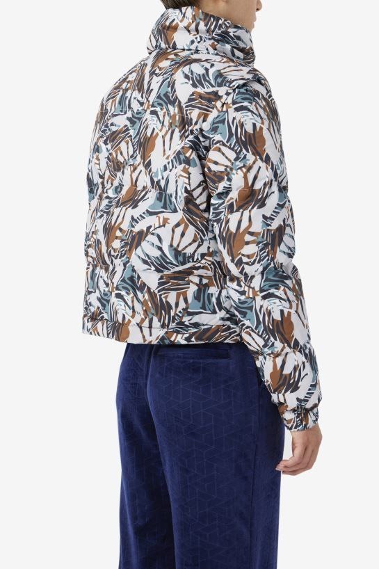 FILA WOMEN JACKET LORETTA SNAPOFF SLV CROP PUFFR