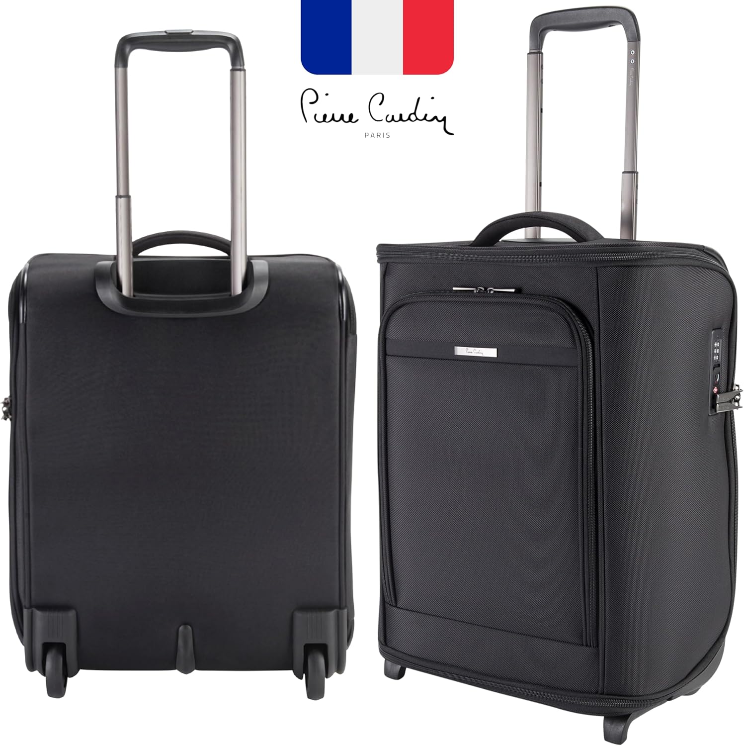Pierre Cardin Softside Luggage Uster Collection Small SIZE