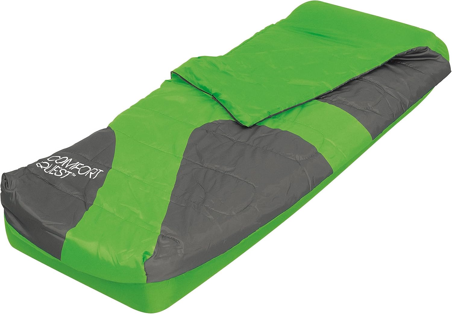 Bestway Comfort Quest Aslepa 67436 Single Air Mattress-Yellow