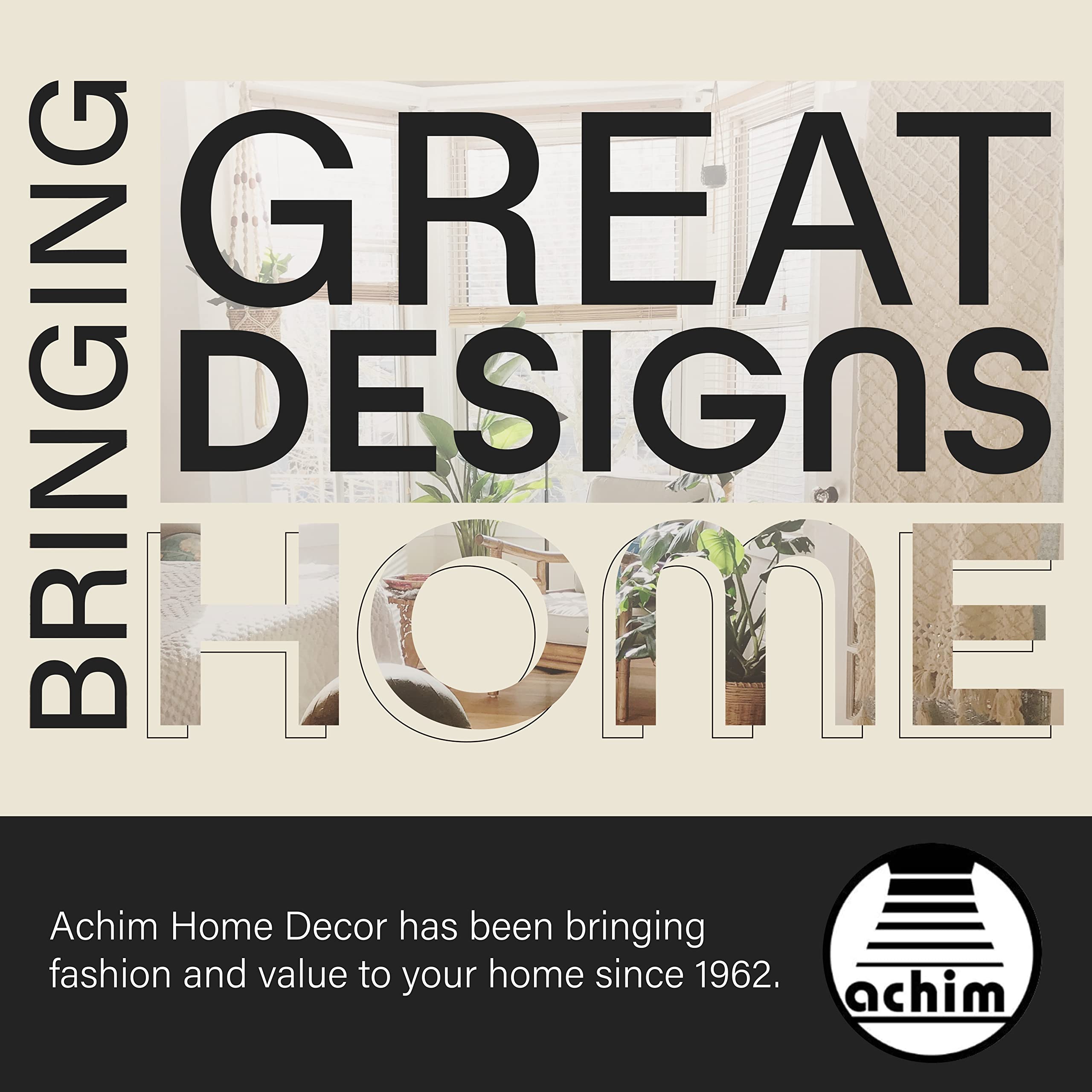 ستارة صغيرة لاسلكية لتعتيم الغرفة من Achim Home Furnishings - طول 27 بوصة، ارتفاع 64 بوصة، مقاس شريحة 1 بوصة - لون ماهوجني - ستائر أفقية لاسلكية GII ديلوكس ساندون للنوافذ الداخلية من Decor