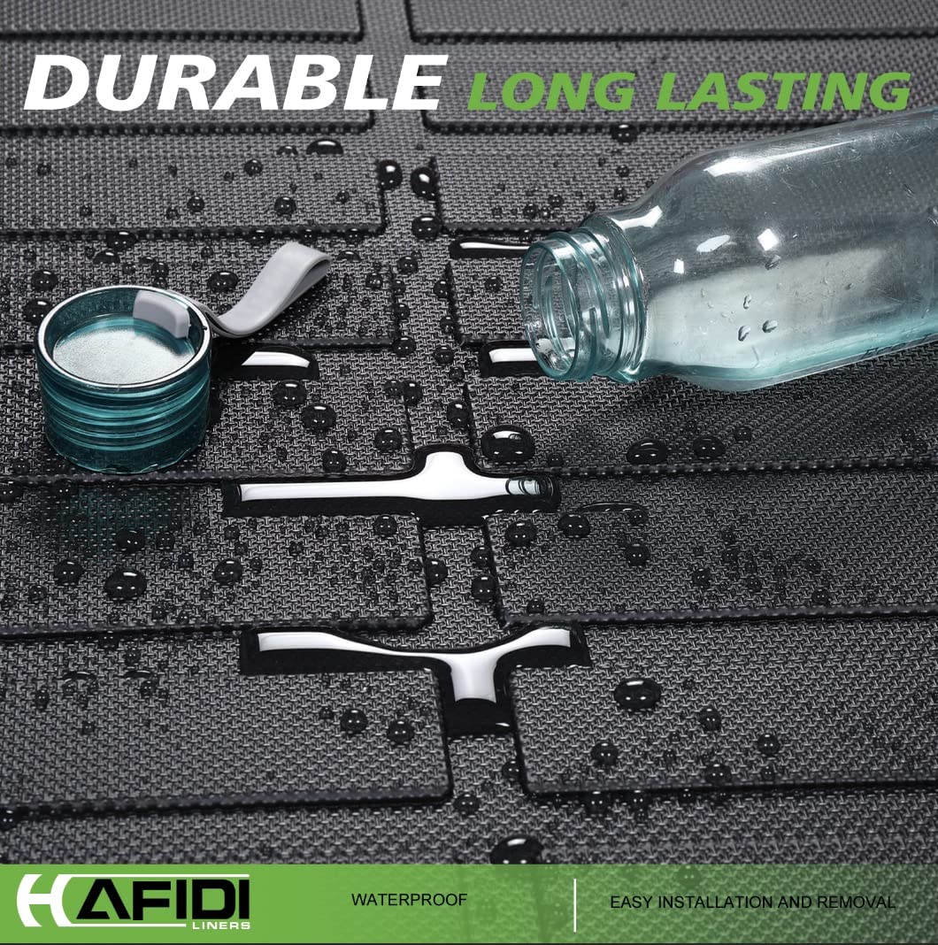 بطانة شحن HAFIDI لجميع الأحوال الجوية لسيارة GMC Terrain 2018-2024/Chevrolet Equinox 2018-2024