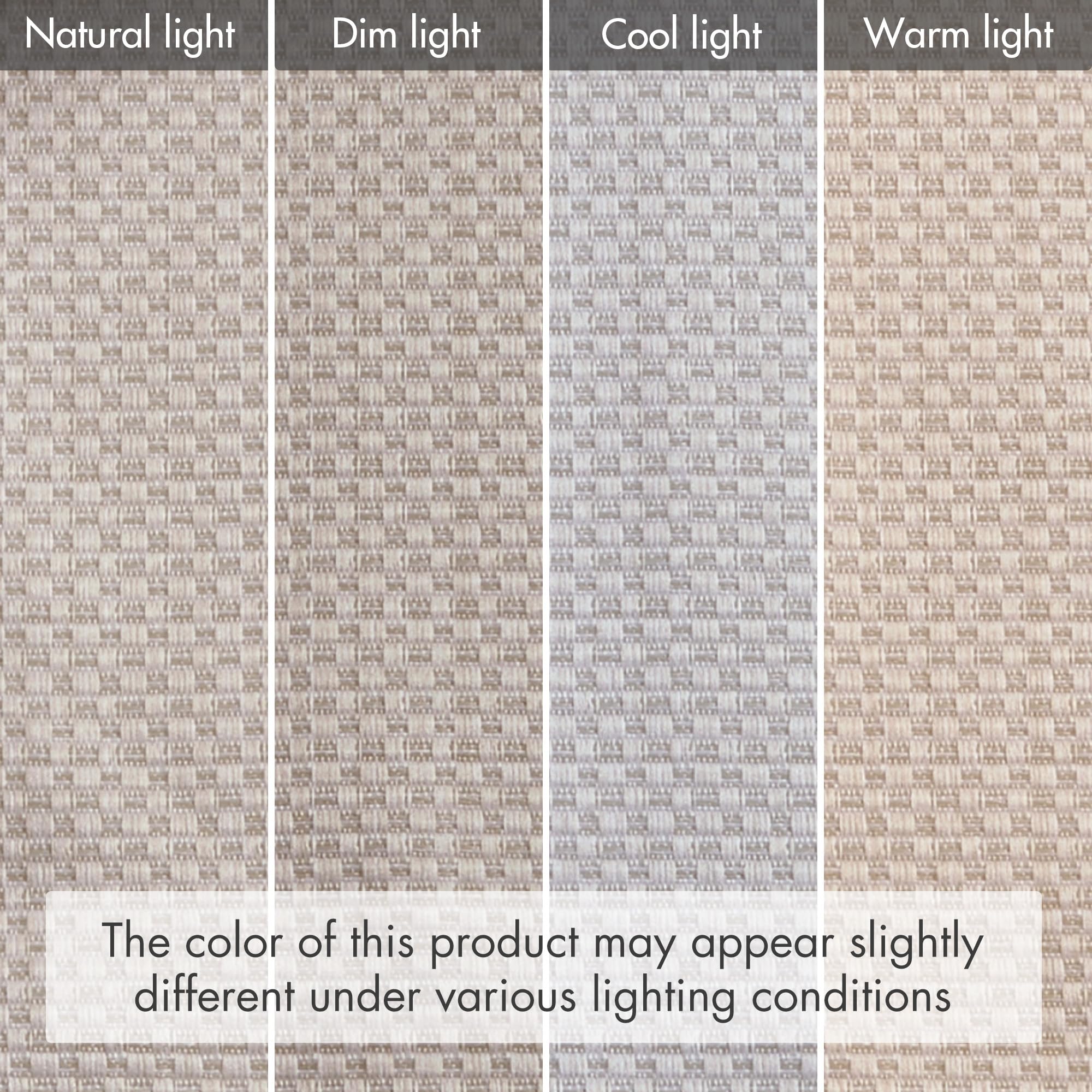 ستائر رومانية لاسلكية من ماديسون بارك جالين، 88.9 سم × 162.56 سم، لون بني رمادي