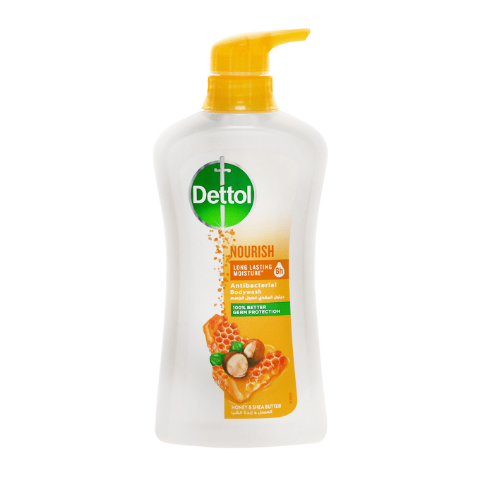 Dettol Nourish With Honey and Shea Butter Body Wash | 500ml