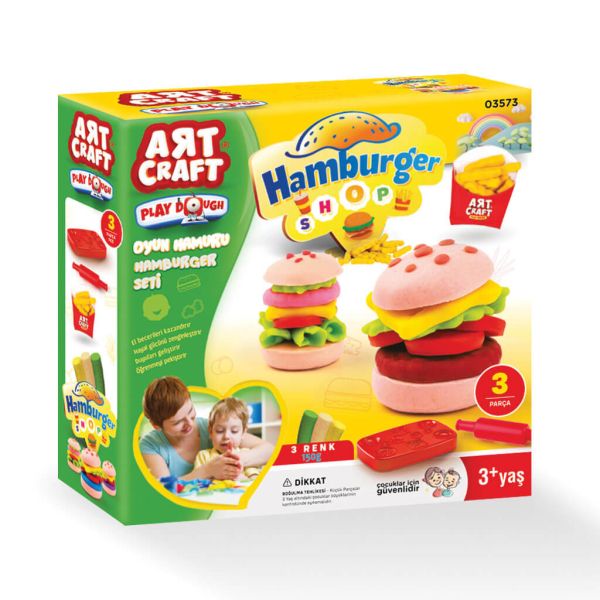 Hamburger play dough