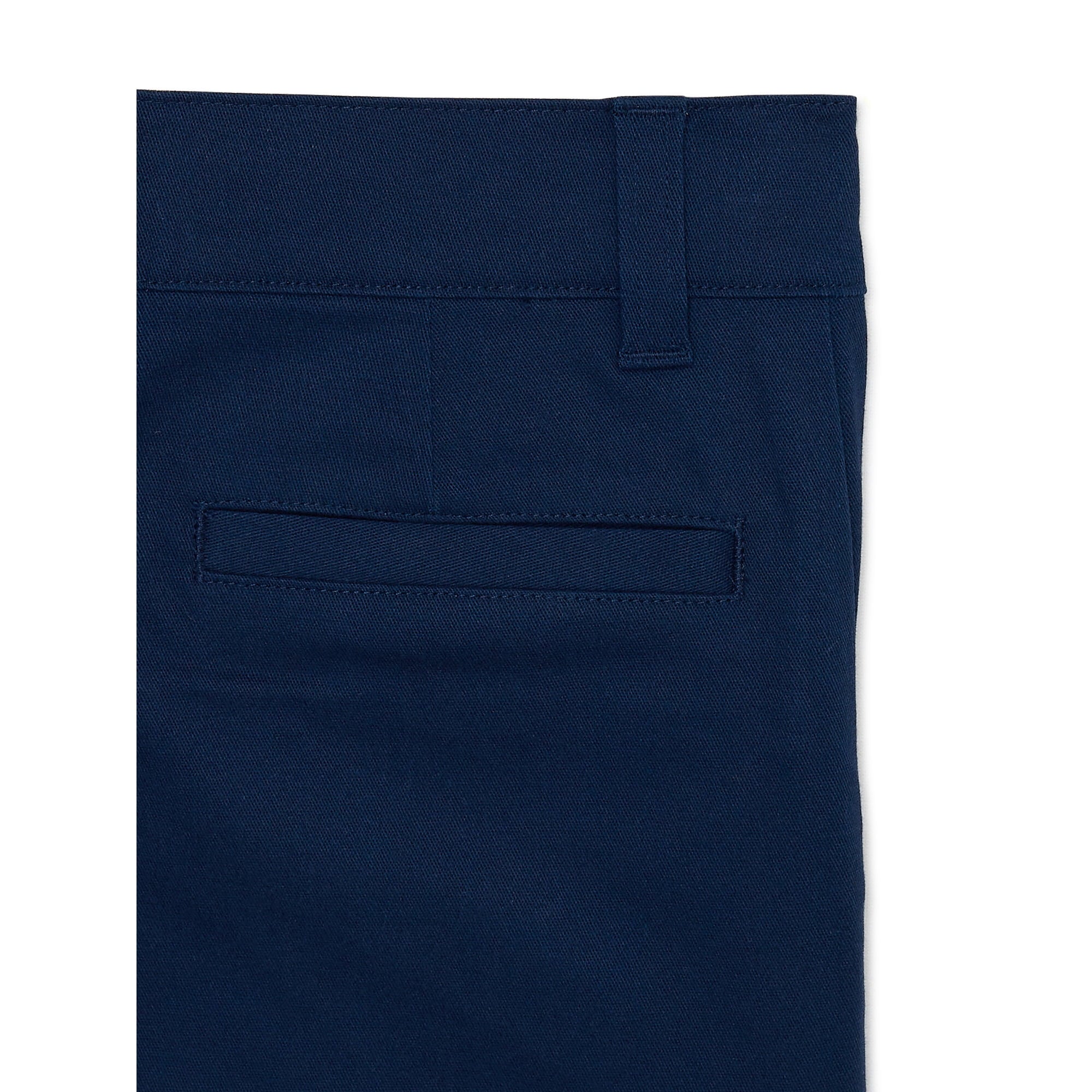 SIZE: 6X - Wonder Nation Girls School Uniform Stretch Twill Skinny Pants 2-Pack