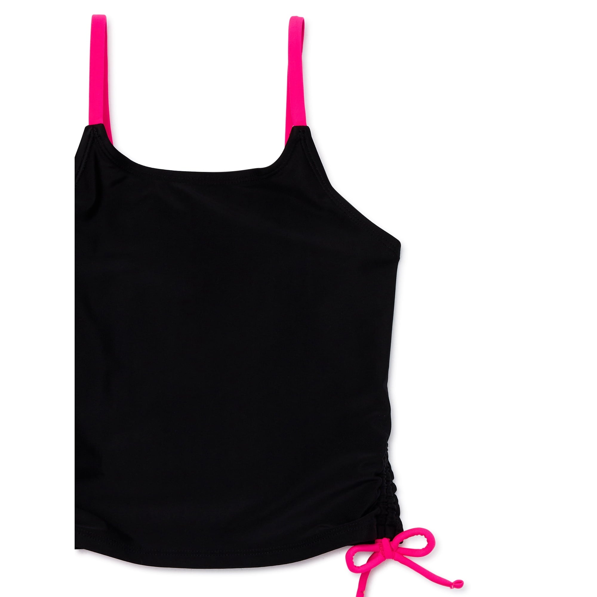 المقاس: M (7-8) - بدلة سباحة تانكيني برباط جانبي للفتيات من Wonder Nation مع عامل حماية من الأشعة فوق البنفسجية 50، قطعتين