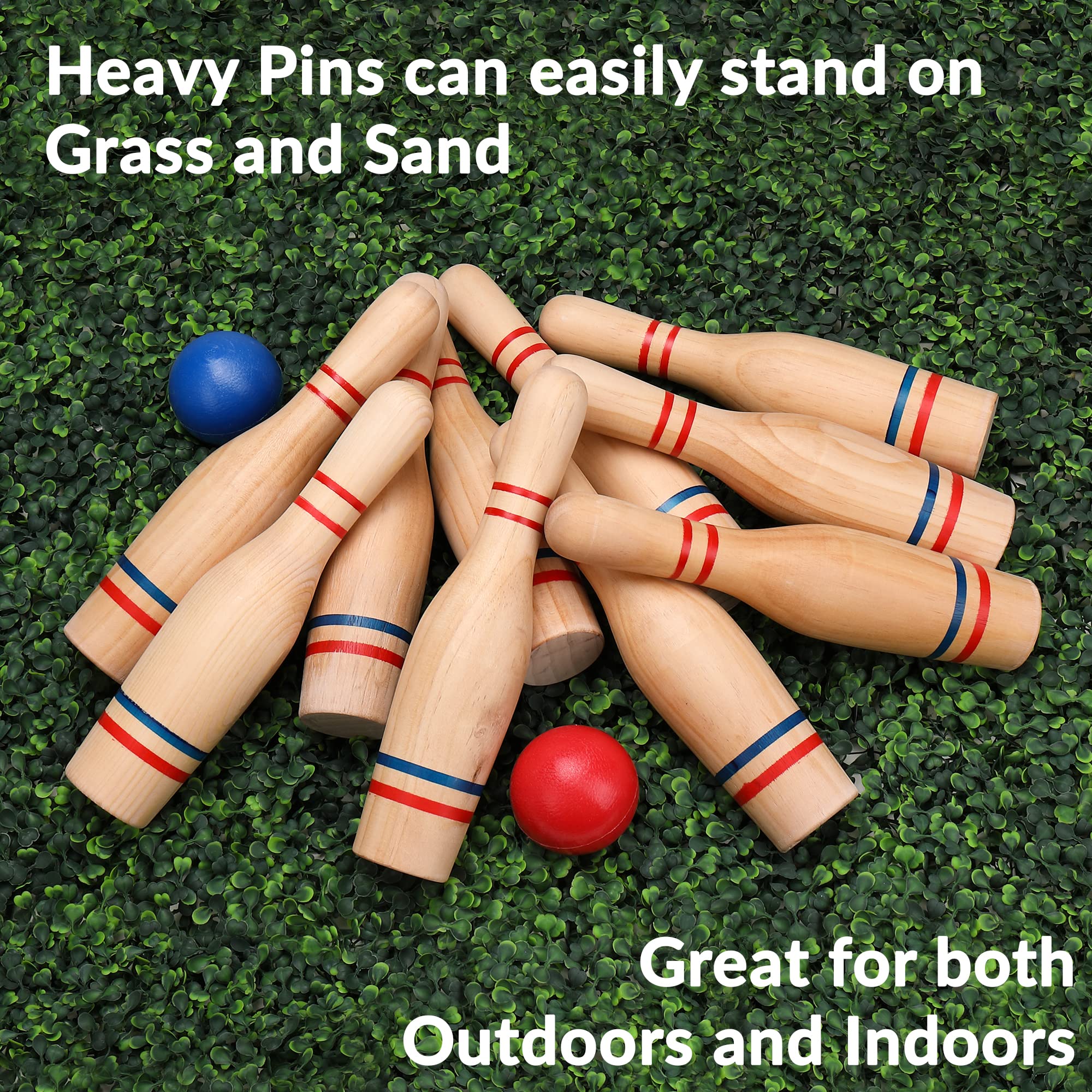 Sterling Sports Deluxe Lawn Bowling/Skittles Set