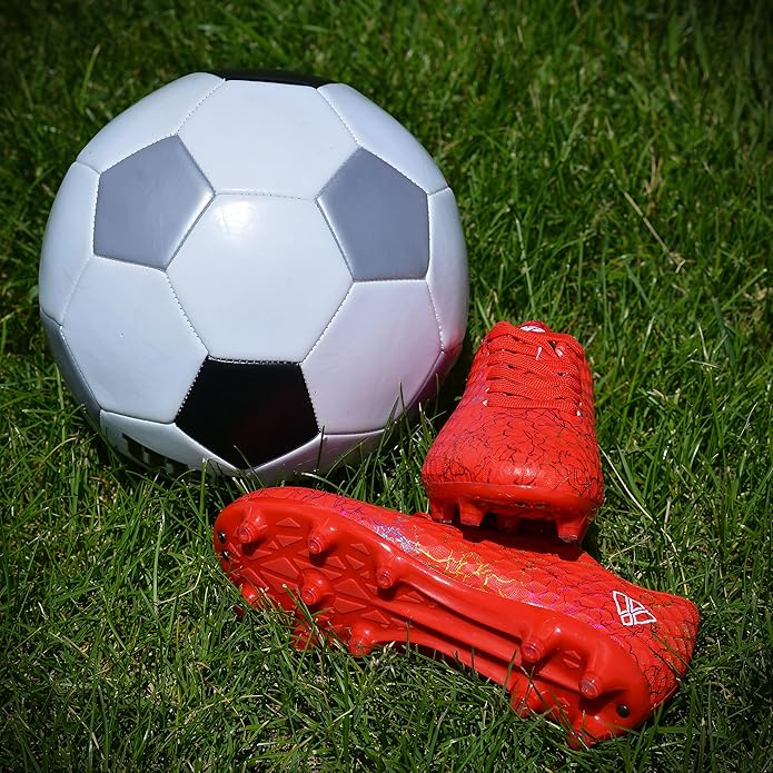 Vizari Bolt Fg football kids shoes red
