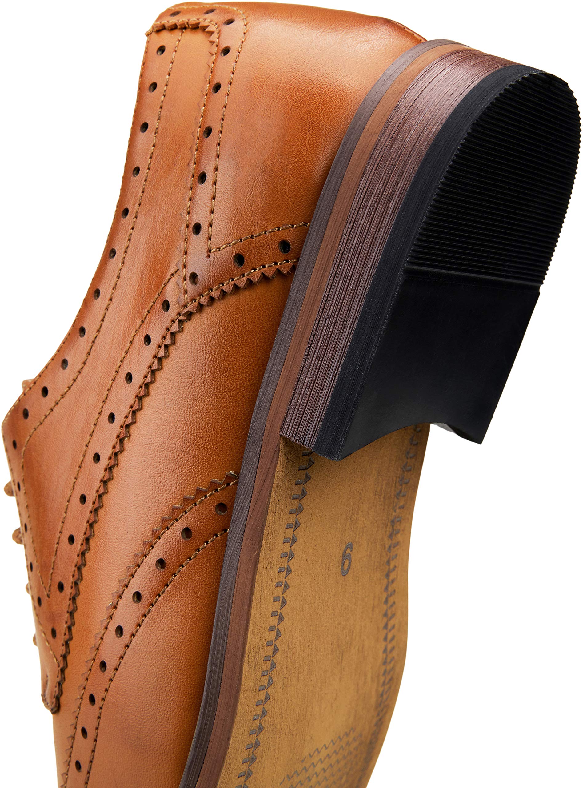 SIZE 49 - Vostey Men's Dress Shoes Oxford Shoes Formal Dress Shoes for Men Business Derby Shoes