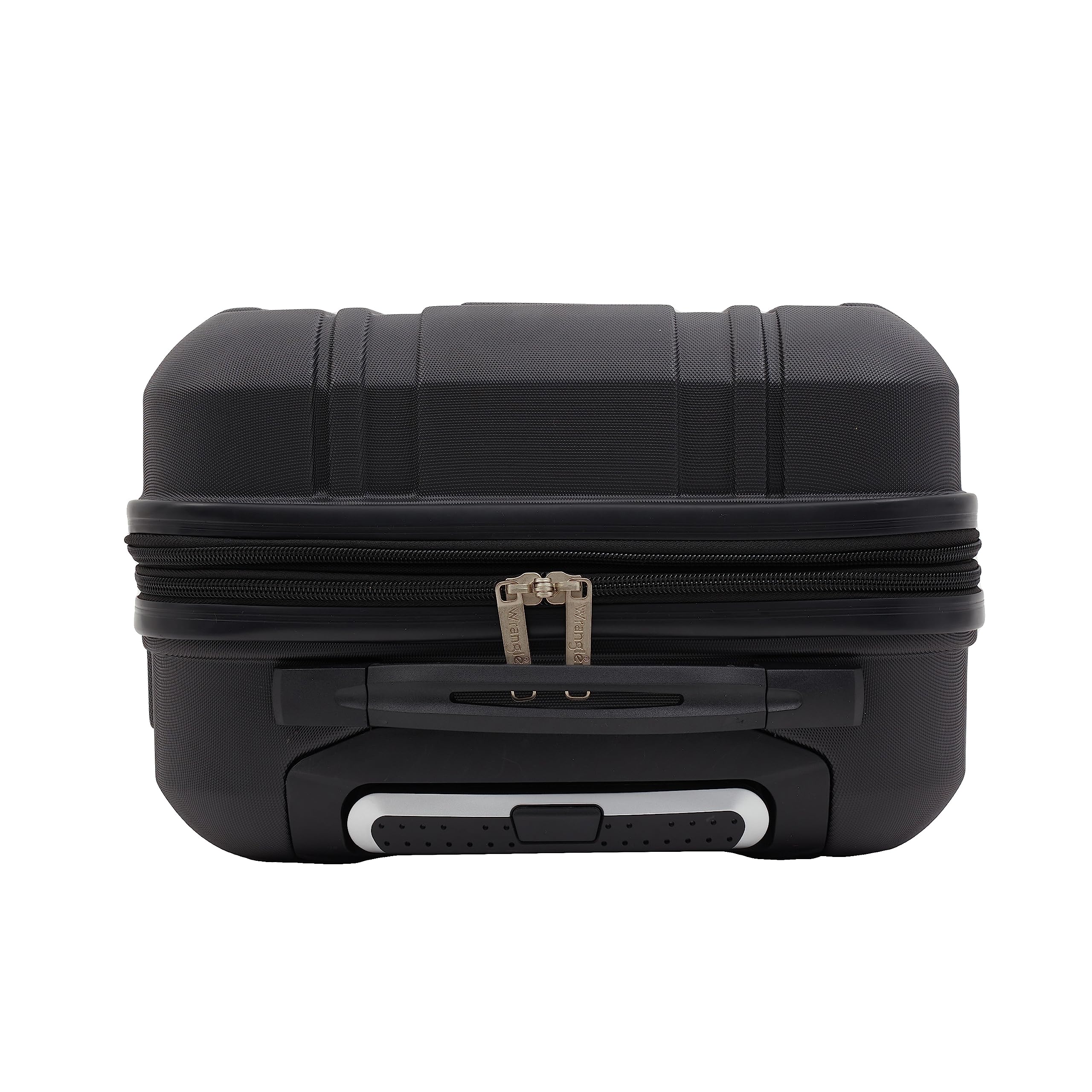 Wrangler Astral Hardside Luggage, Black, 20-Inch Carry-On