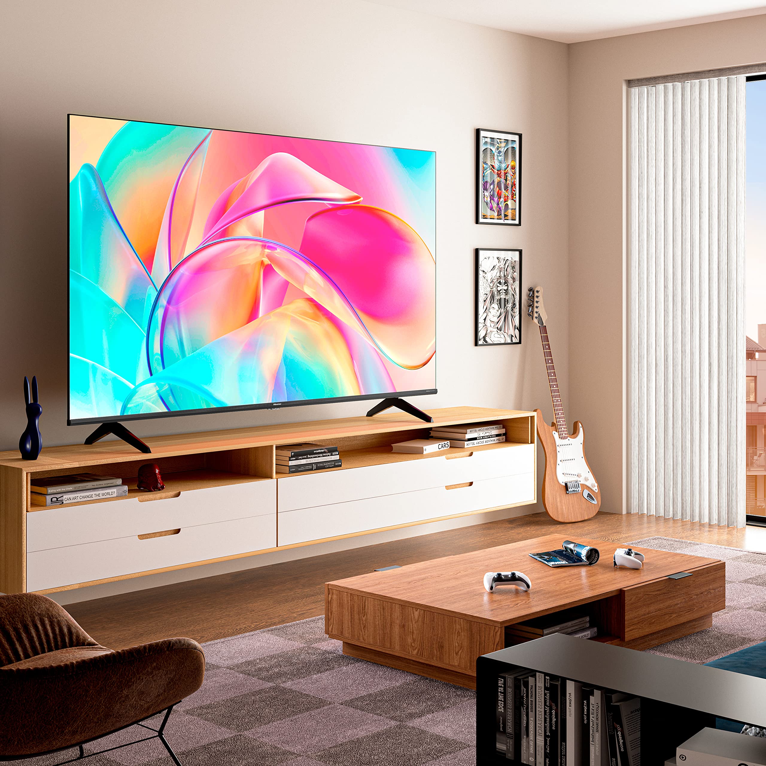 HISENSE QLED Smart TV, 50 Inch E7K with Quantum Dot Colour