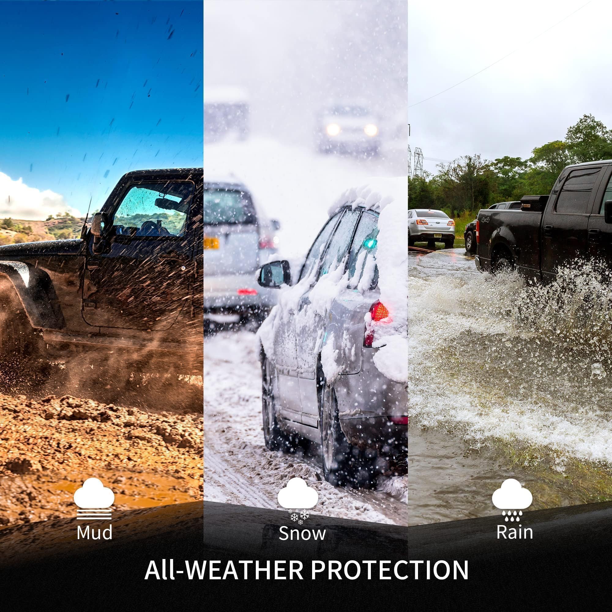 OEDRO Floor Mats Fit for 2015-2024 Ford F-150 Super Cab