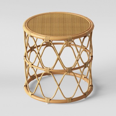 Sealed - Jewel Round Side Table Natural - Threshold™