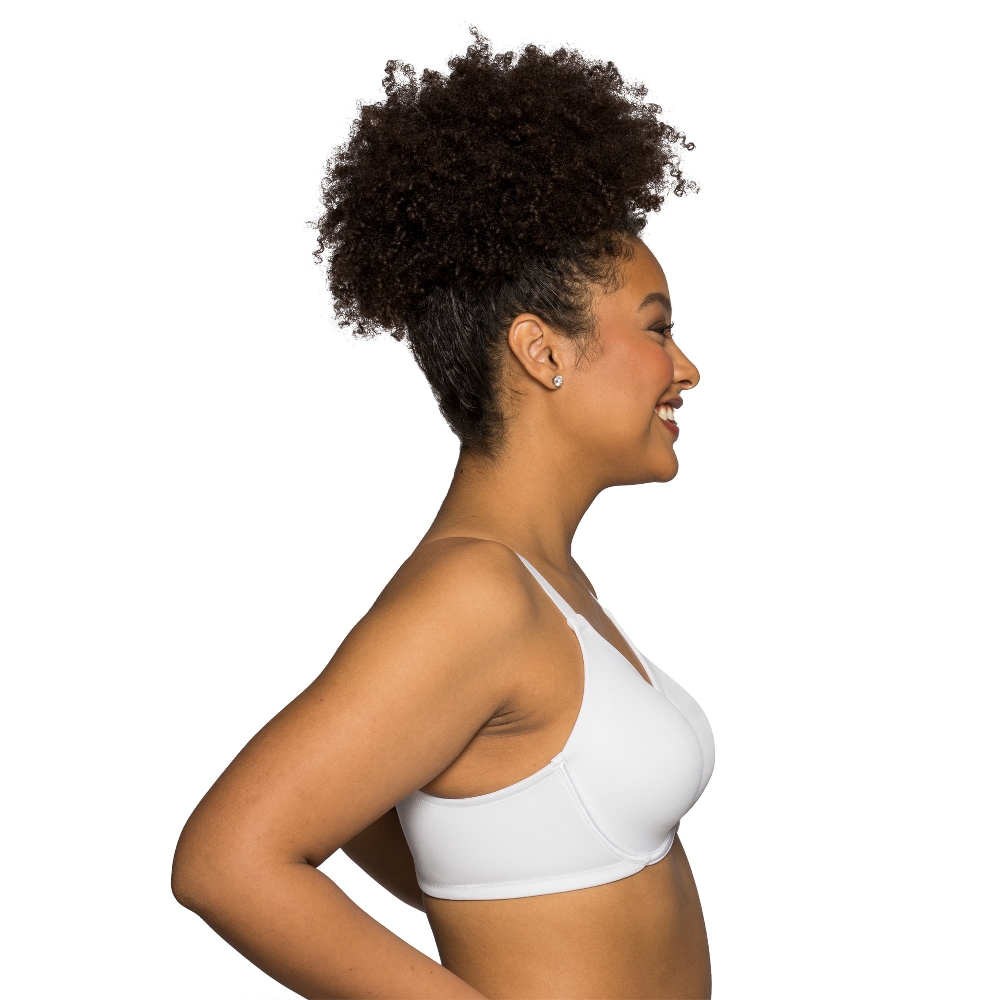 المقاس: 36DDD - حمالة صدر نسائية ناعمة ومقلمة من مجموعة فانيتي فير راديانت، رقم الموديل 3476084