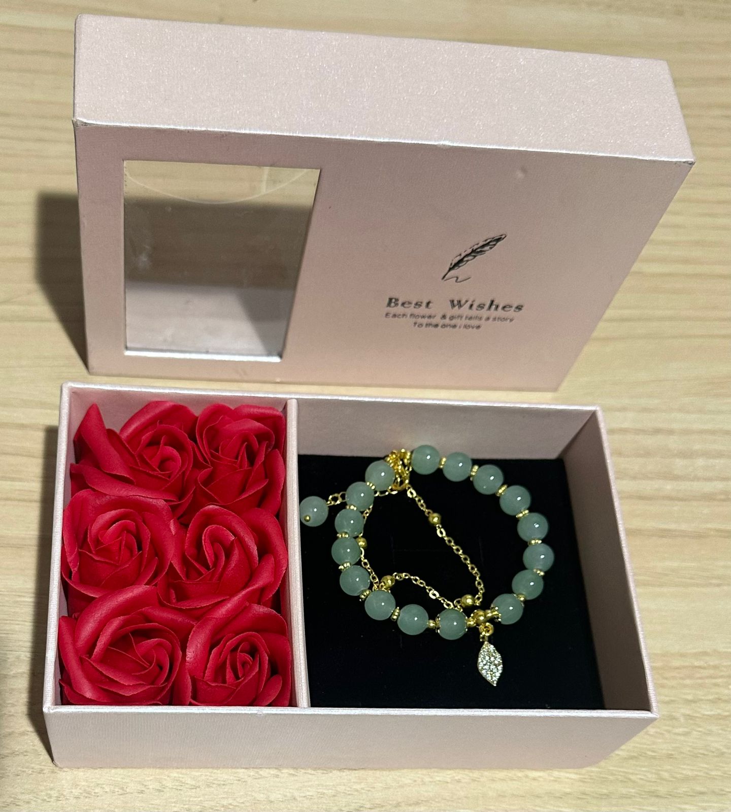 Best Wishes Flower Box Gift Set