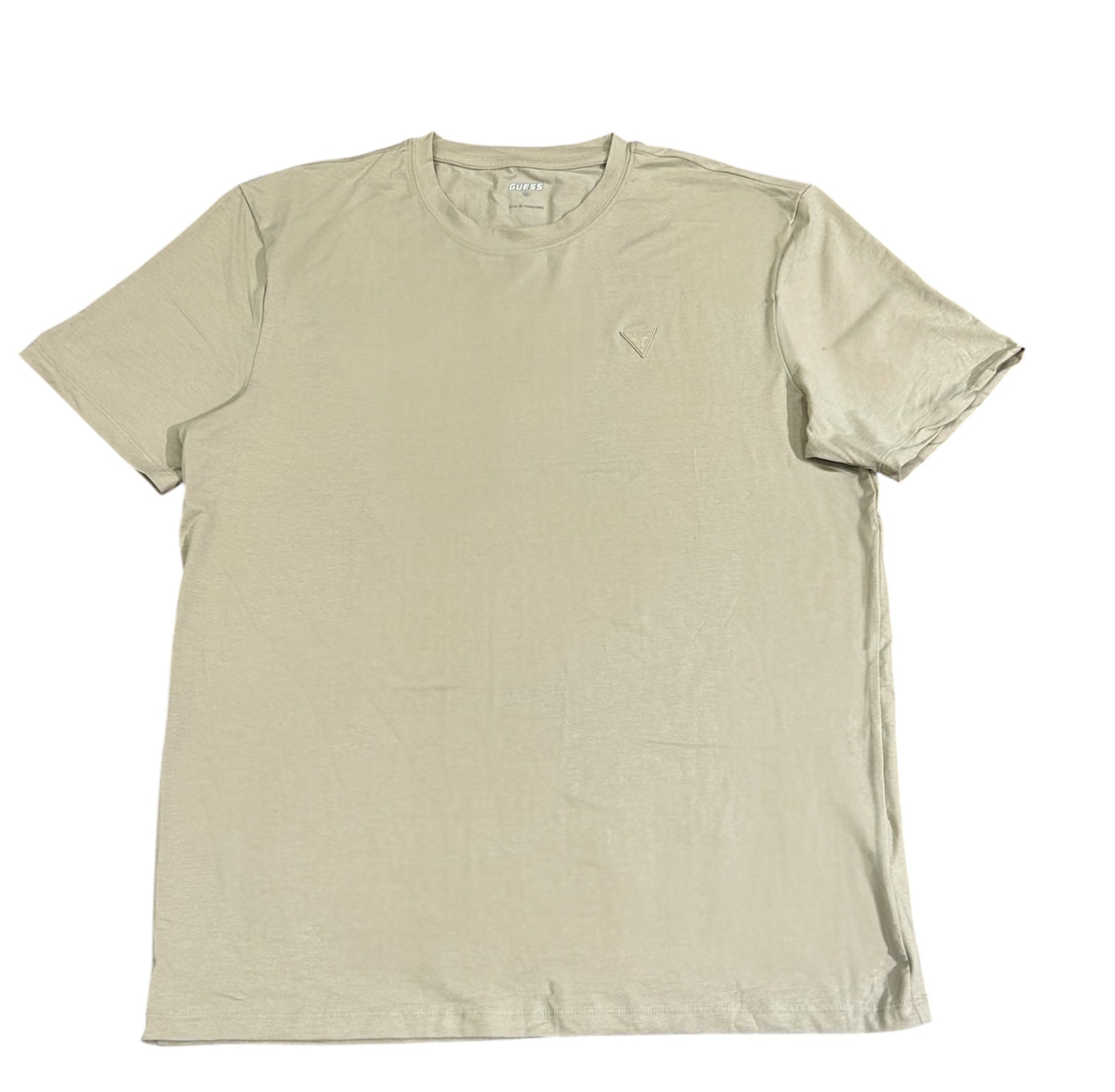 Guess Men’s Beige Cotton T-Shirt