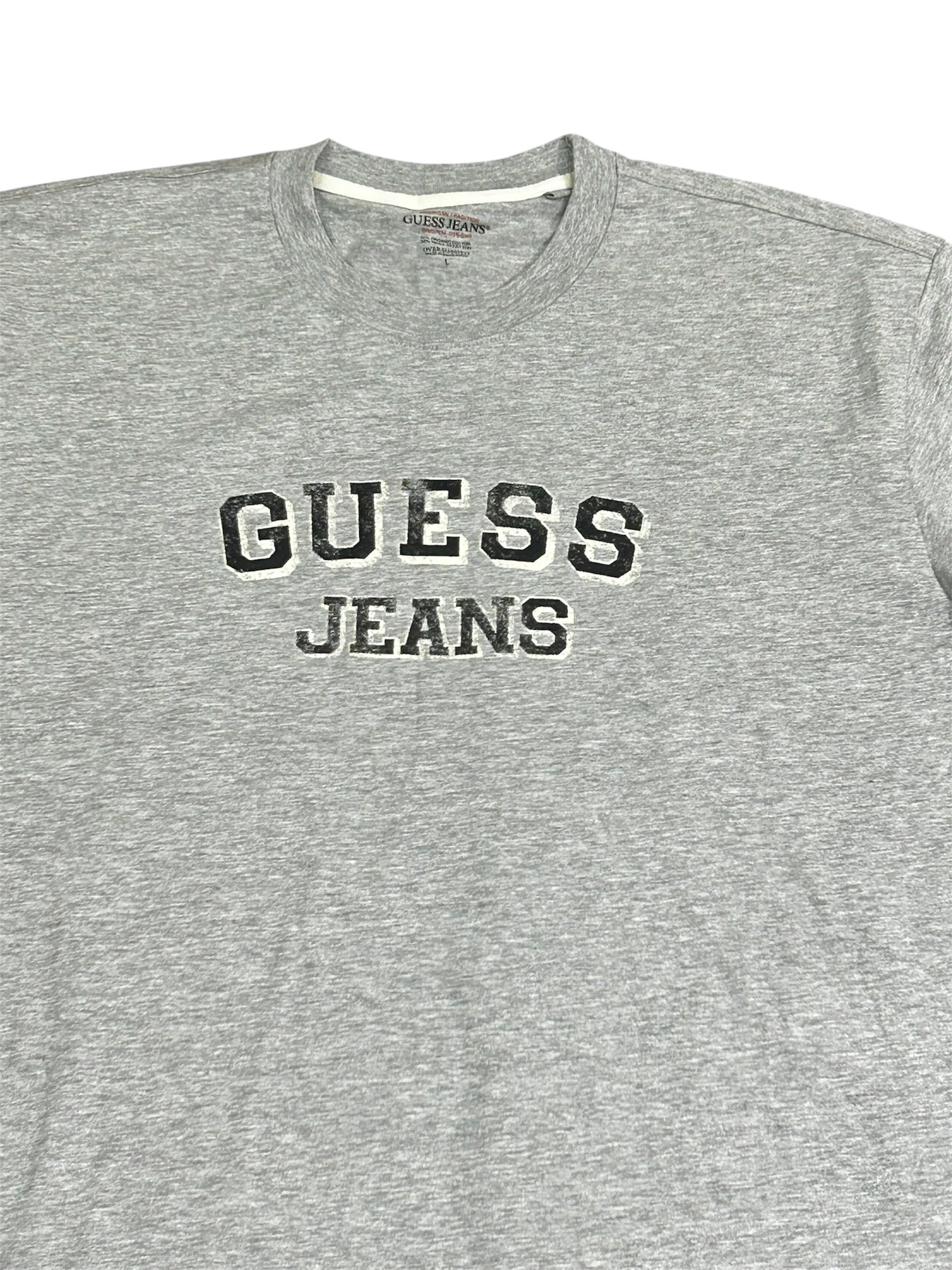Guess Jeans Men’s Gray Cotton T-Shirt