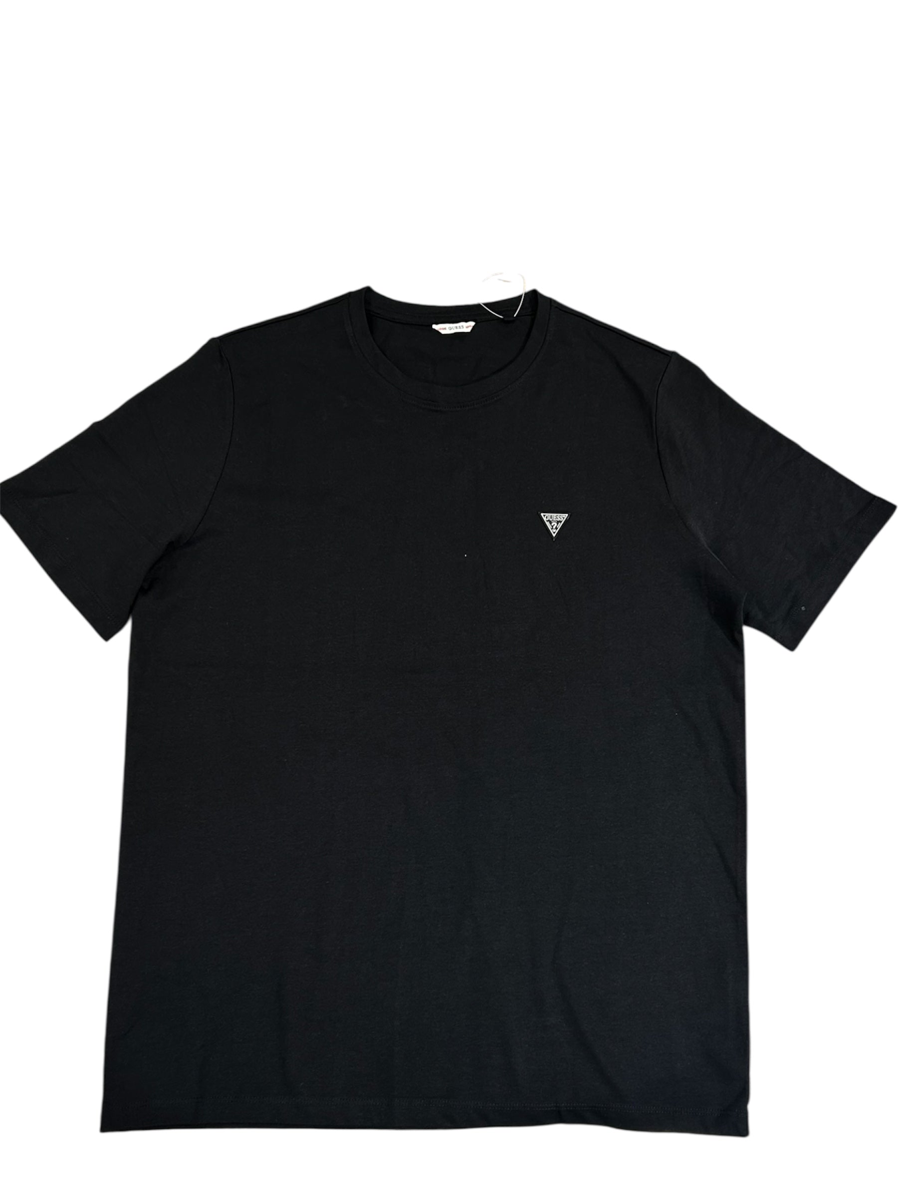 Guess Men’s Black Cotton T-Shirt
