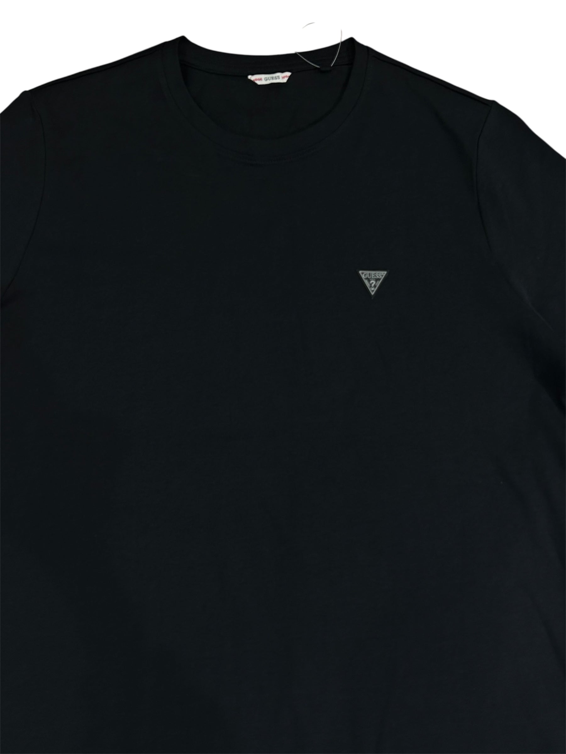 Guess Men’s Black Cotton T-Shirt