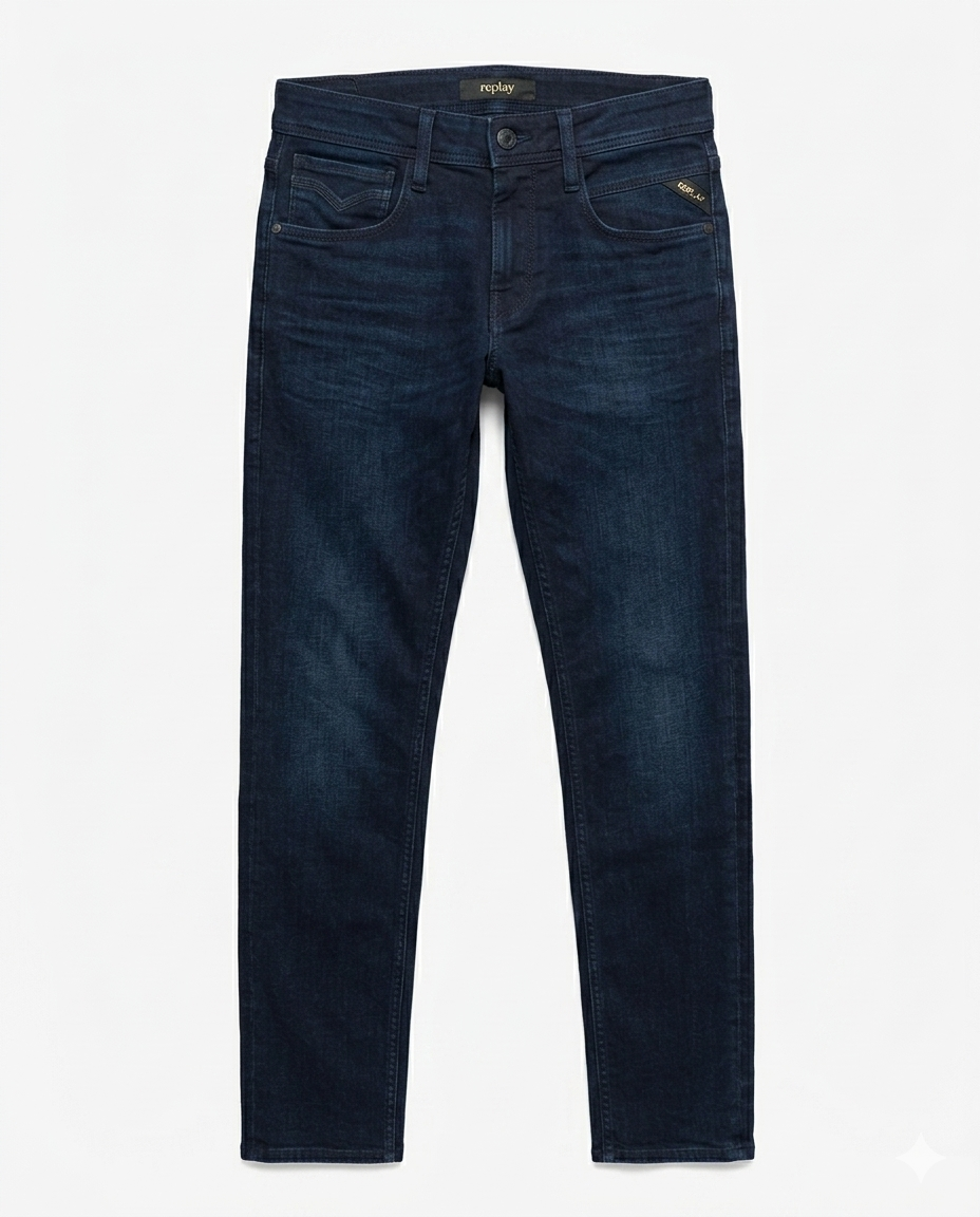 Replay stretch denim jeans for men