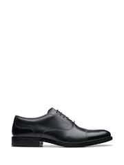 Clarks Wenham Cap II Men’s Dress Shoes – Premium Leather Cap‑Toe Oxfords with All‑Day Comfort