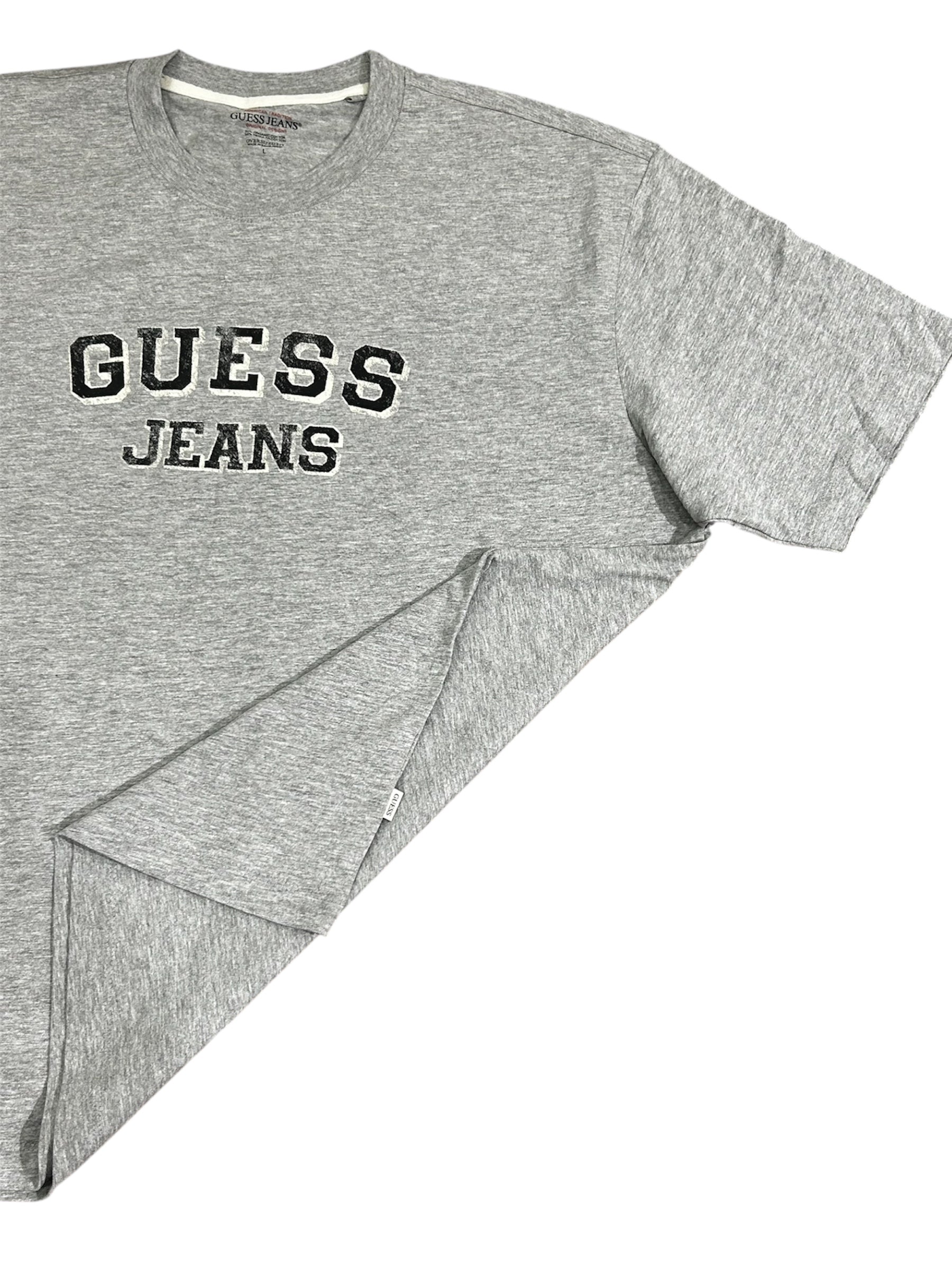 Guess Jeans Men’s Gray Cotton T-Shirt