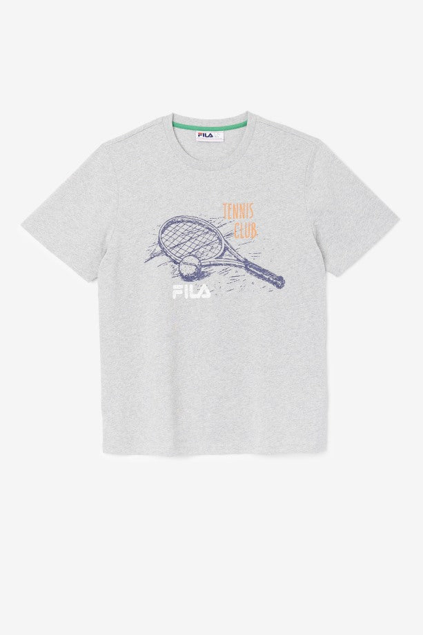 FILA Derzan Tee MEN T-SHIRT GRAY COLOR