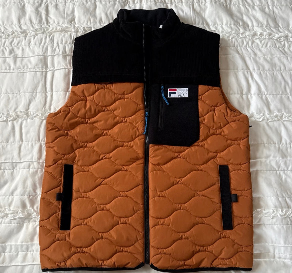 Fila men crag full zip vest lm 131149-247