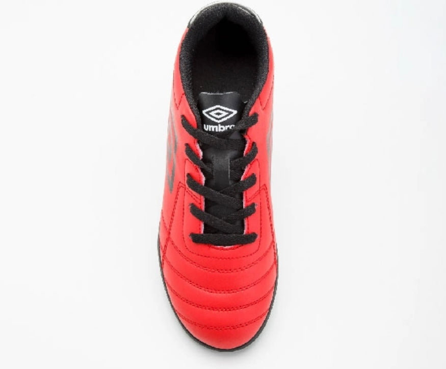 Umbro Classico X LT TF-JNR Red Boys Soccer Turf Shoes 81784U-121
