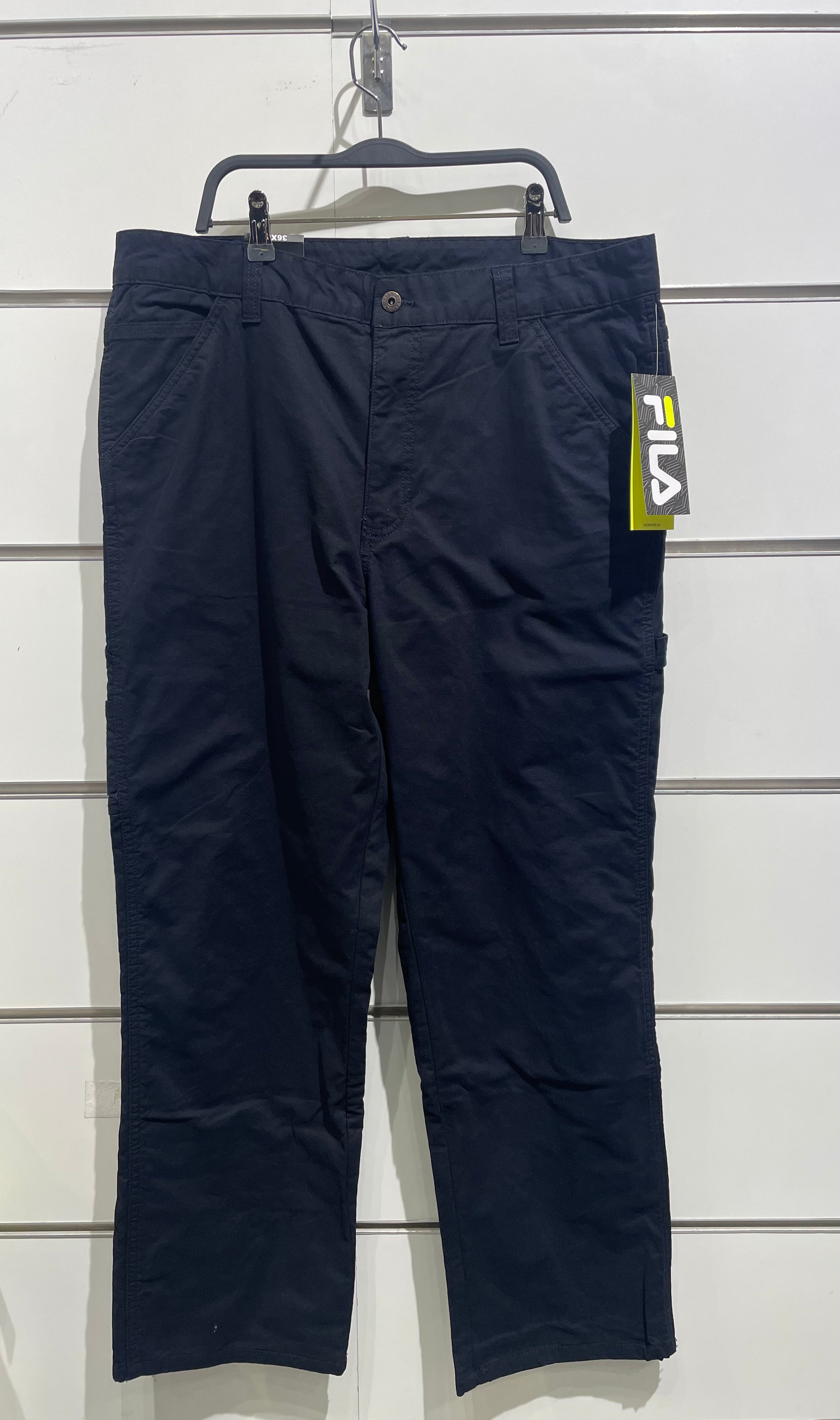 Fila men flannel lnd carpntr pant 30in fmp9751r